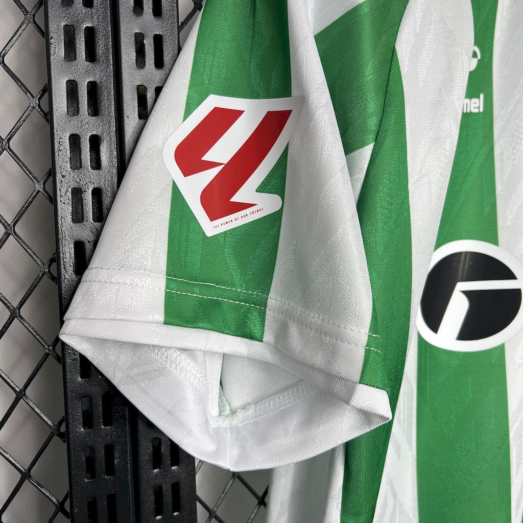 Real Betis 24-25 Home Stadium Jersey with New Sponsor - Fans Version - UnitedFutballJersey