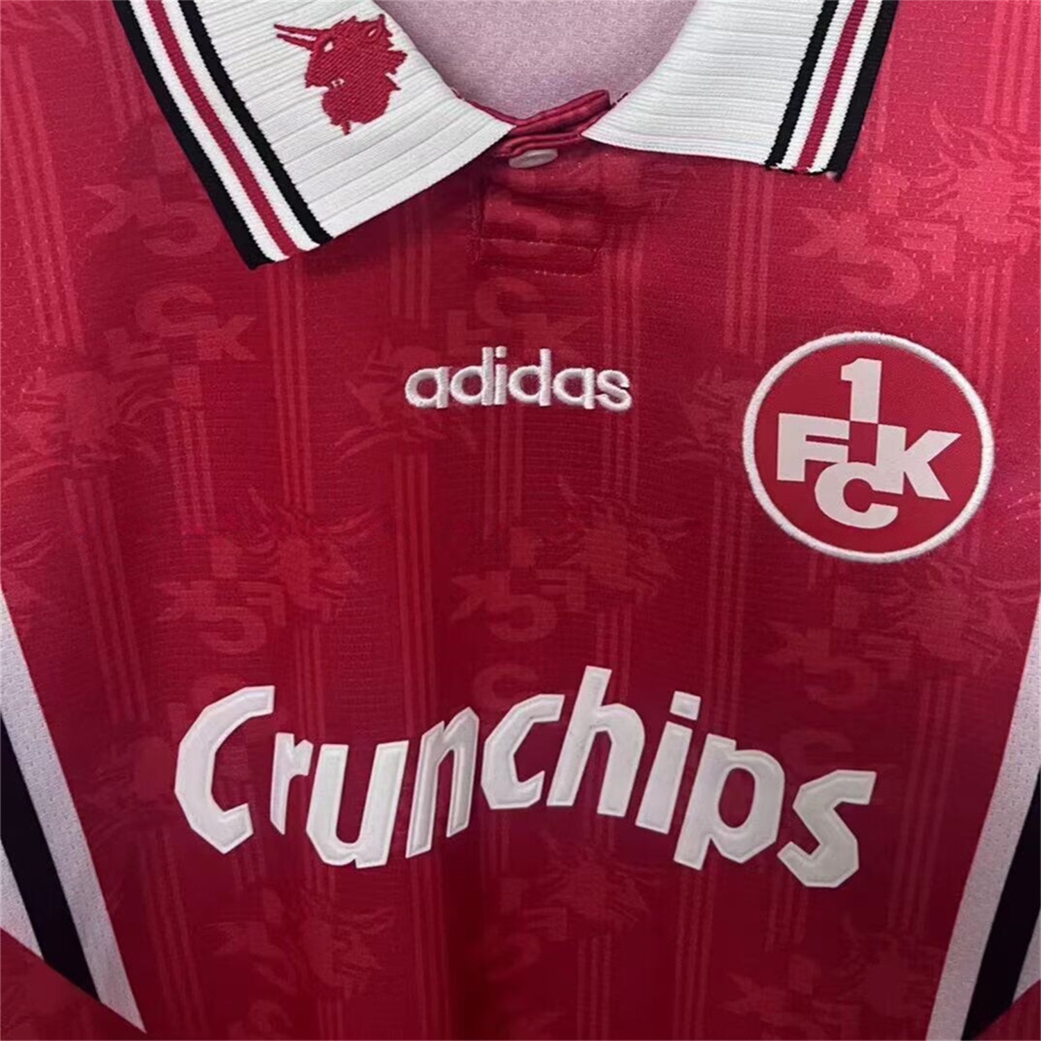 Retro Kaiserslautern 1997-98 Home Jersey - Fans Version - UnitedFutballJersey