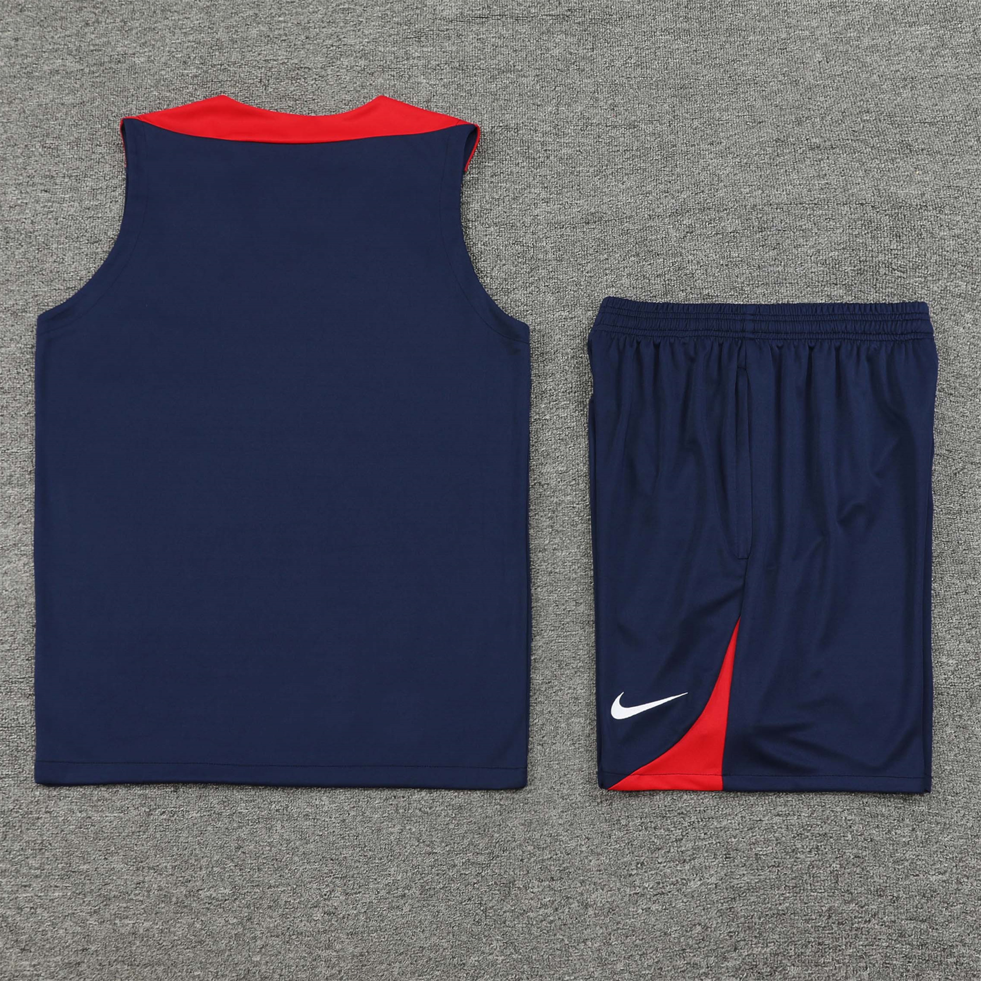 Atletico Madrid 24-25 Vest Training Set - Deep Blue - UnitedFutballJersey