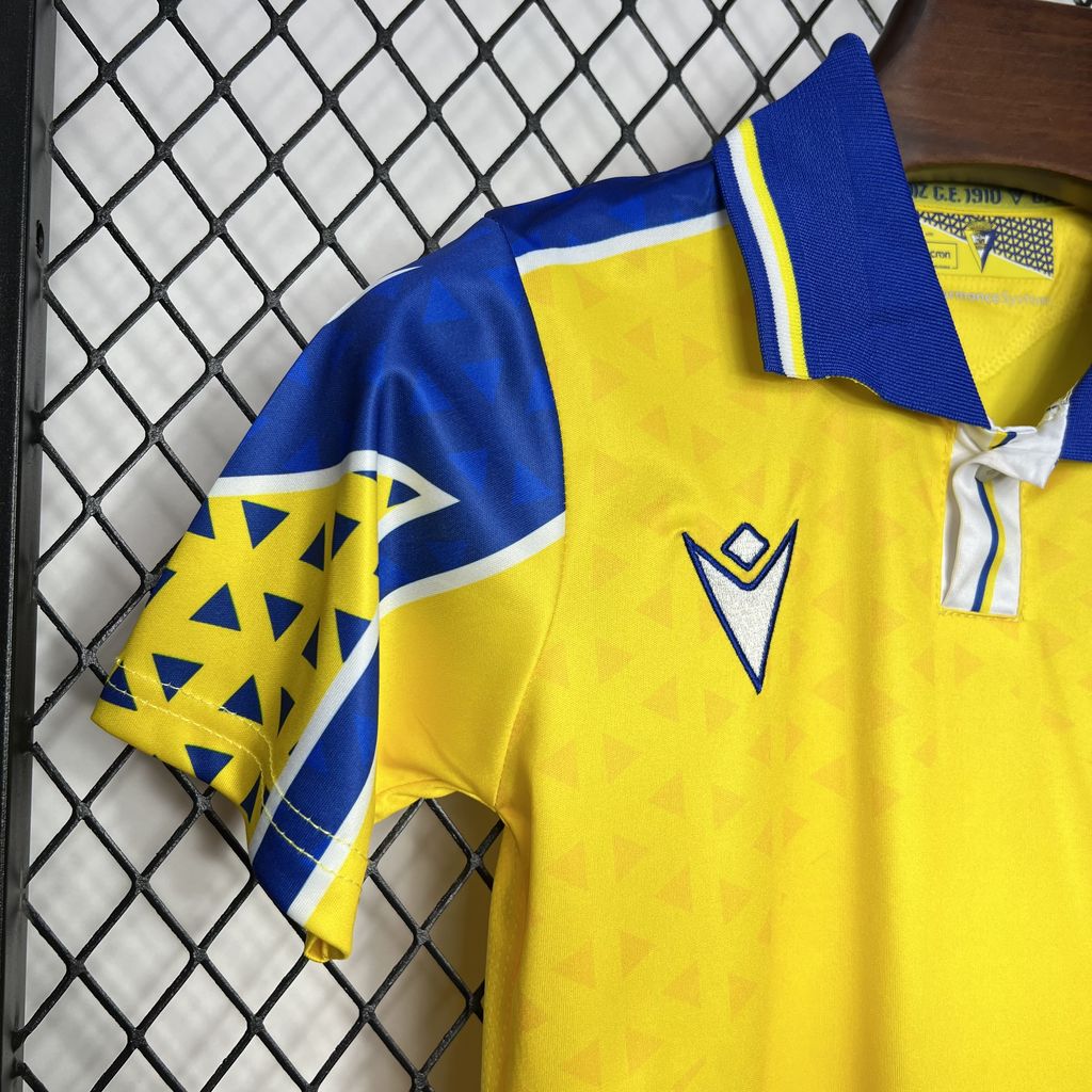 Cádiz Cadiz 24-25 Home Stadium Kids Kit - UnitedFutballJersey
