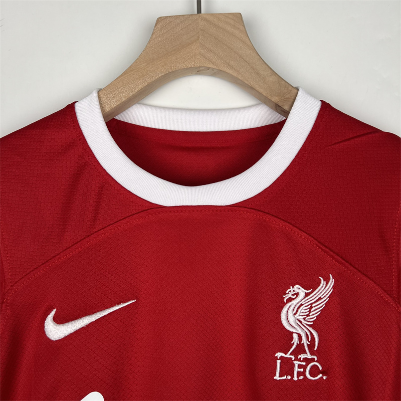 Liverpool 23/24 Home Kids Kit - UnitedFutballJersey