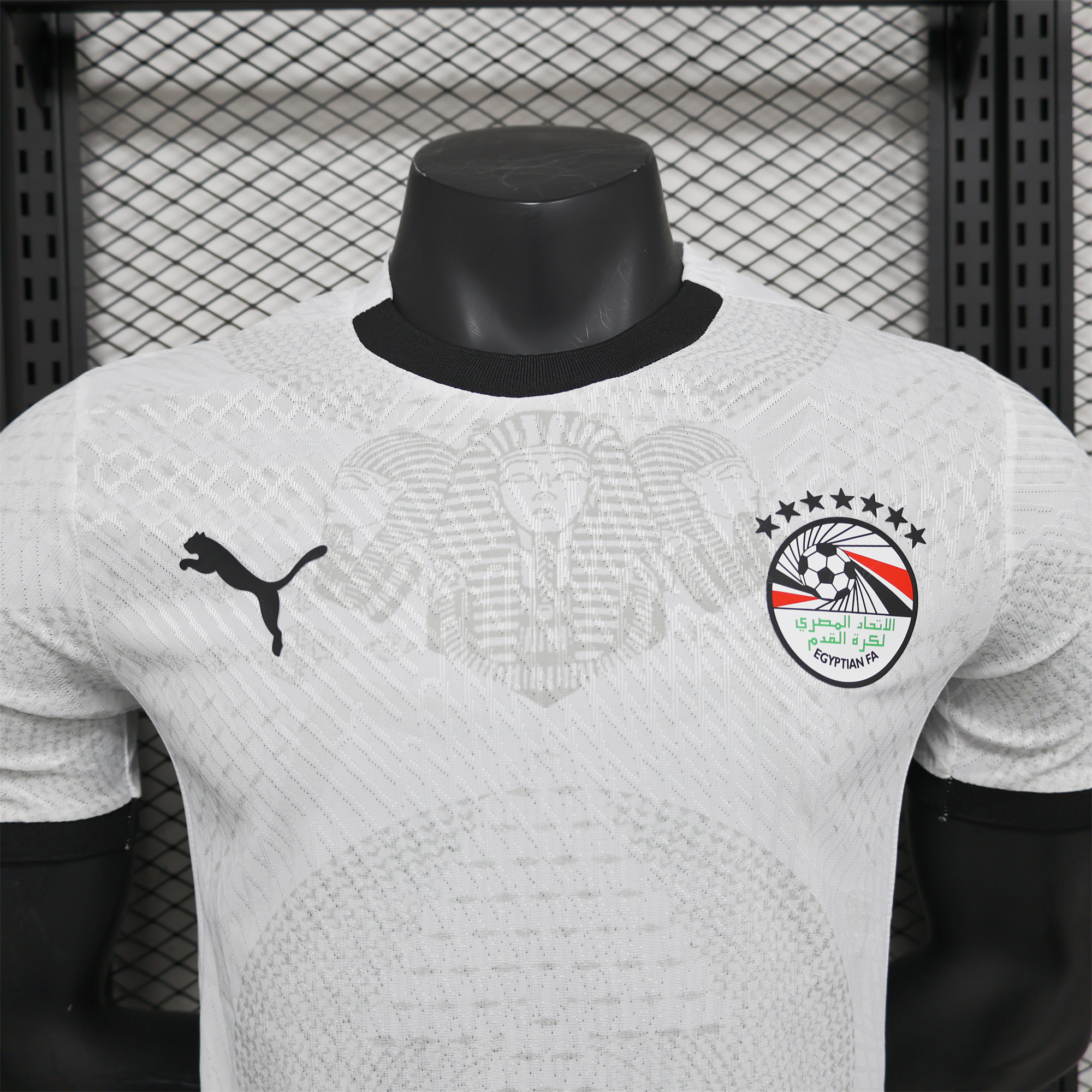 Egypt 24-25 Away White Jersey - Player Version - UnitedFutballJersey