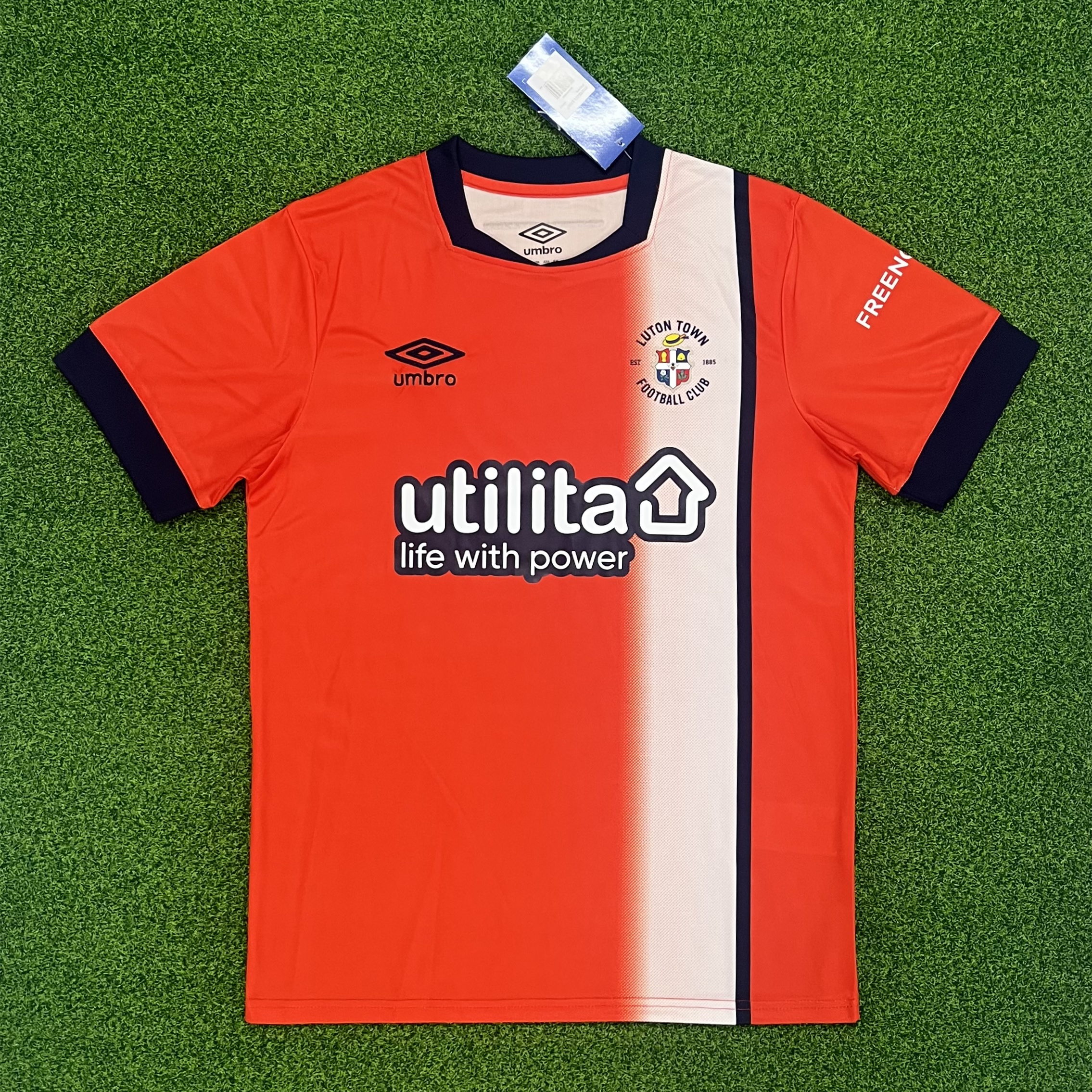 Luton Town 23-24 Home Stadium Jersey - Fans Version - UnitedFutballJersey