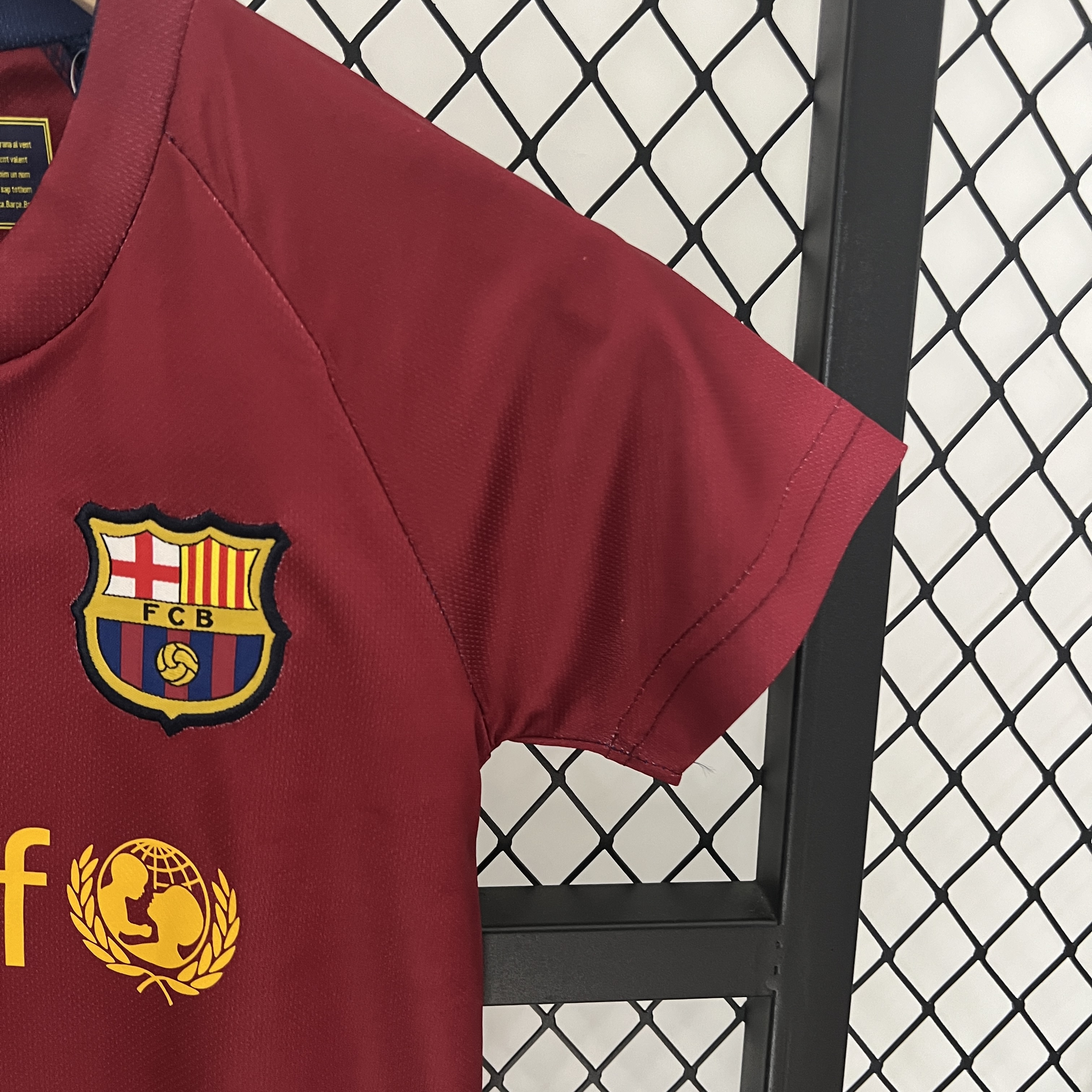 Retro B.A.R.S.A 2008-09 Home Stadium Kids Kit - UnitedFutballJersey