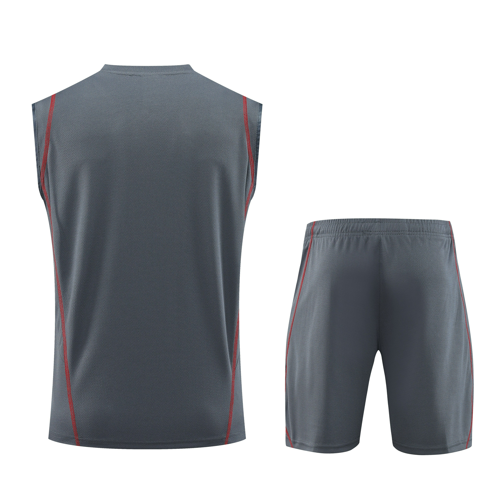 Arsenal 23-24 Player Vest Training Set Grey - UnitedFutballJersey