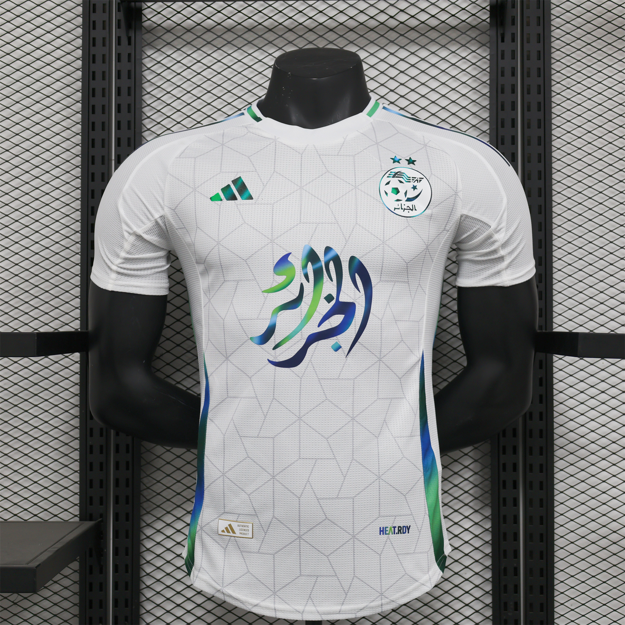 Algeria 2024-25 White Special Edition Jersey - Player Version - UnitedFutballJersey
