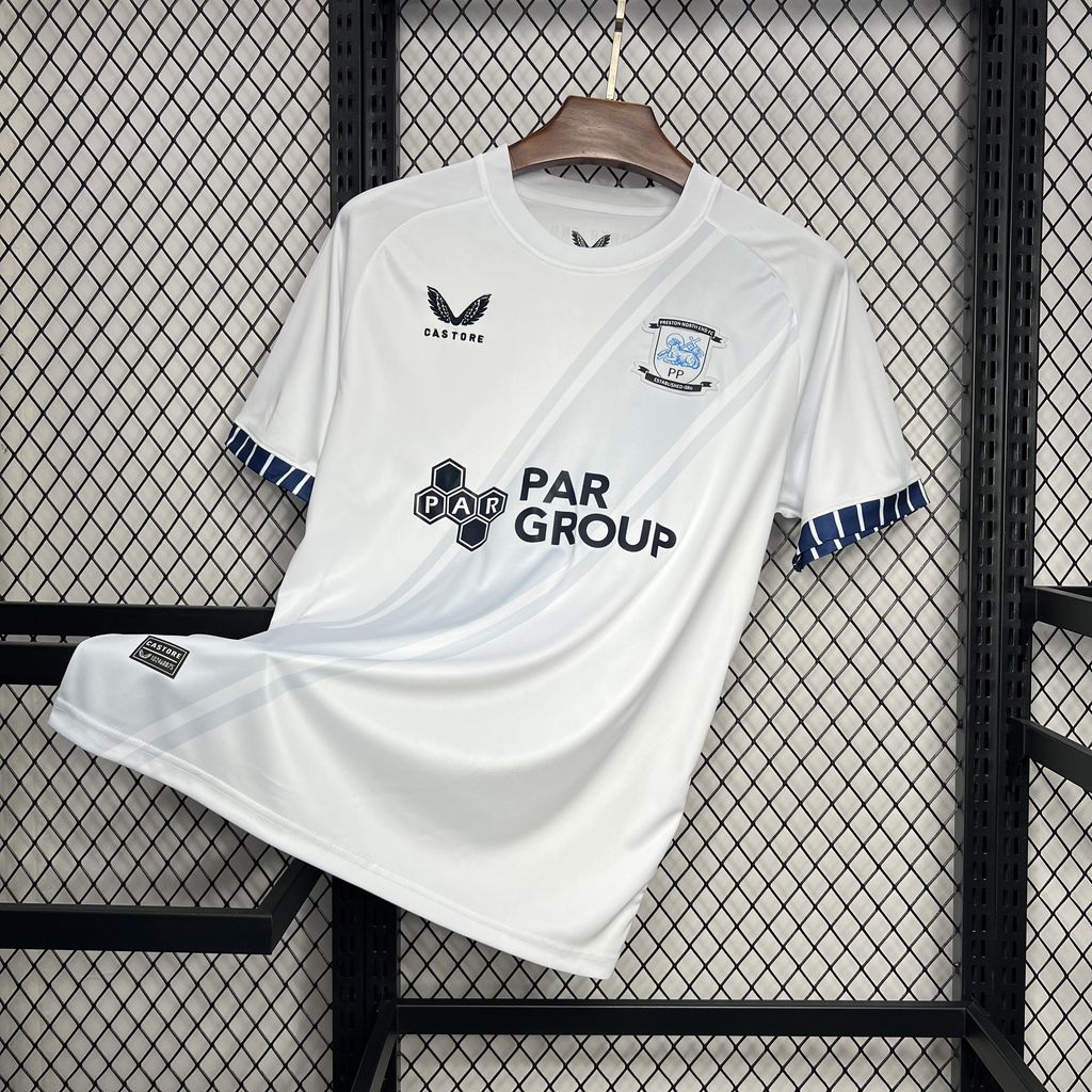Preston North End 24-25 Home Stadium Jersey - Fans Version - UnitedFutballJersey