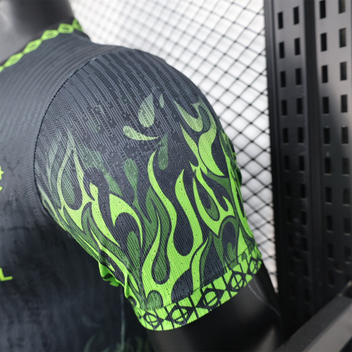 Brazil 2025 Green Fire Black Special Edition Jersey - Player Version - UnitedFutballJersey