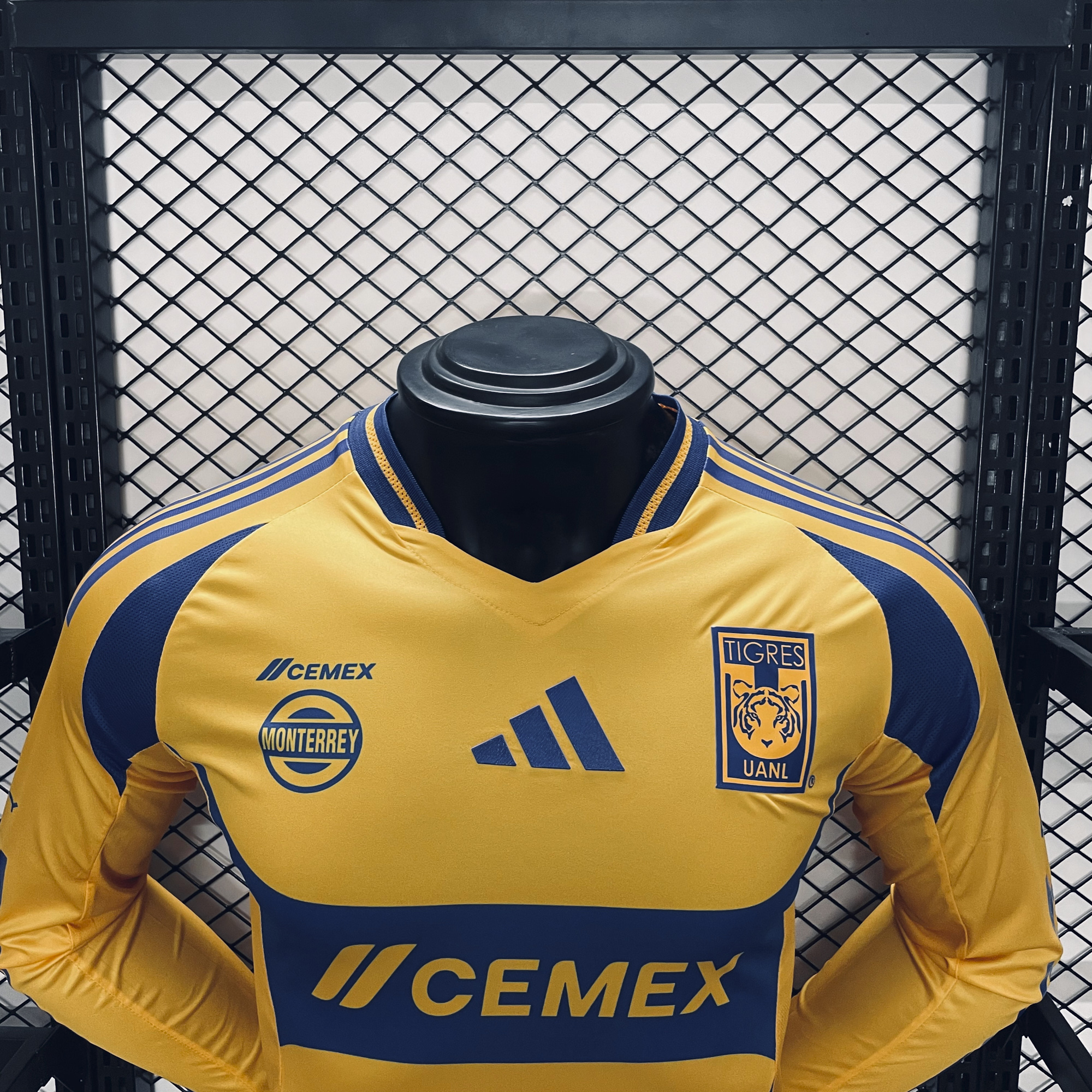 Tigres UANL 24-25 Home Long Sleeves Jersey - Player Version - UnitedFutballJersey