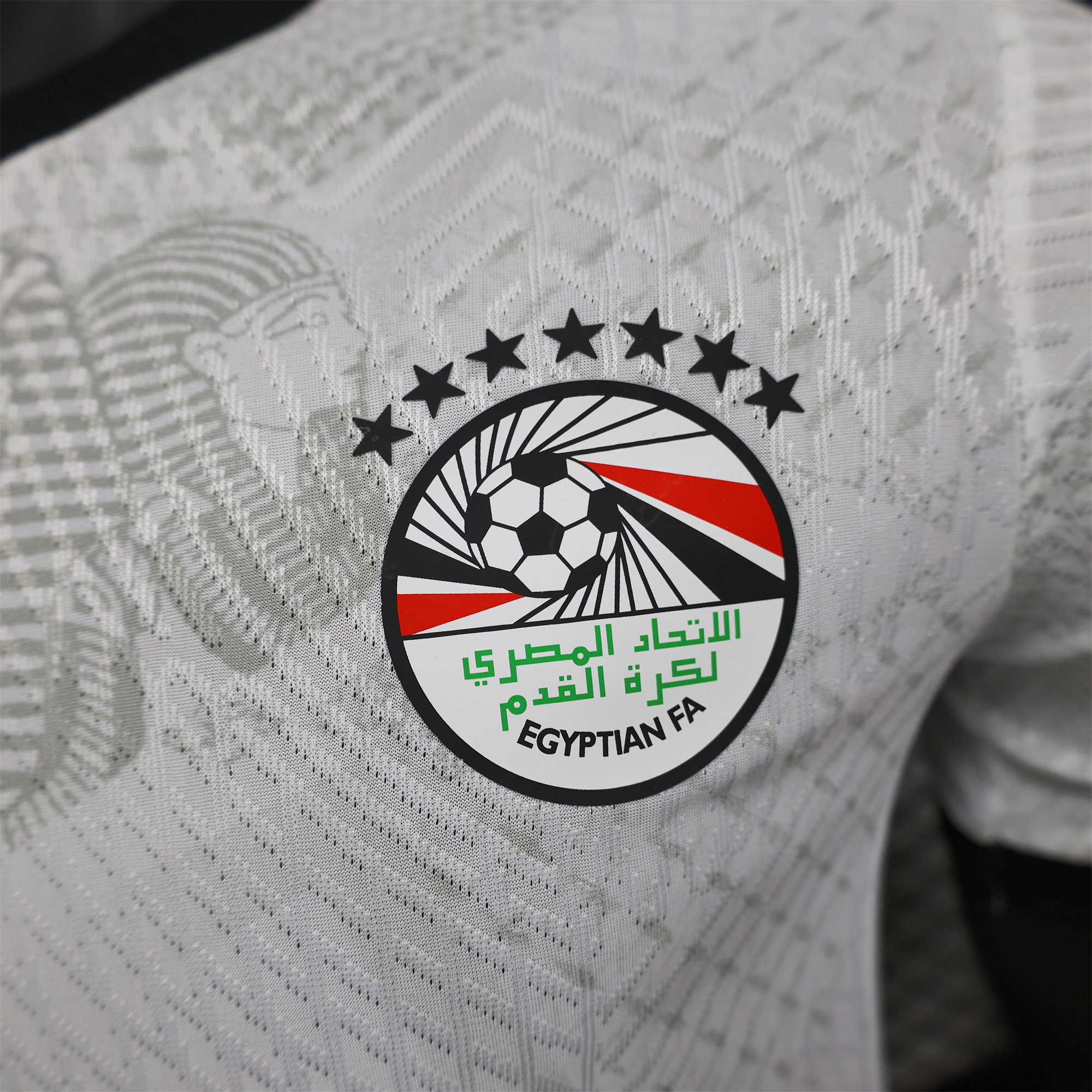 Egypt 24-25 Away White Jersey - Player Version - UnitedFutballJersey