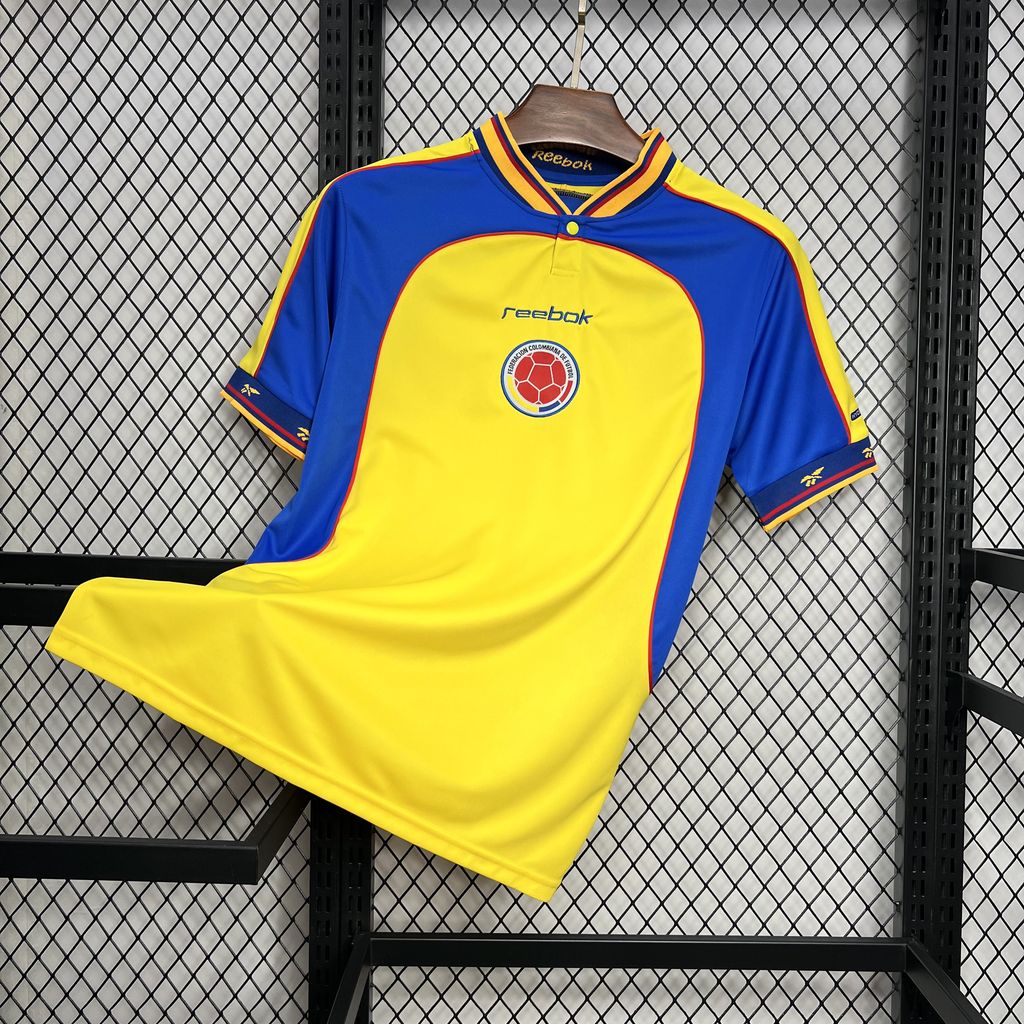 Retro Colombia 2001 Home Jersey - UnitedFutballJersey