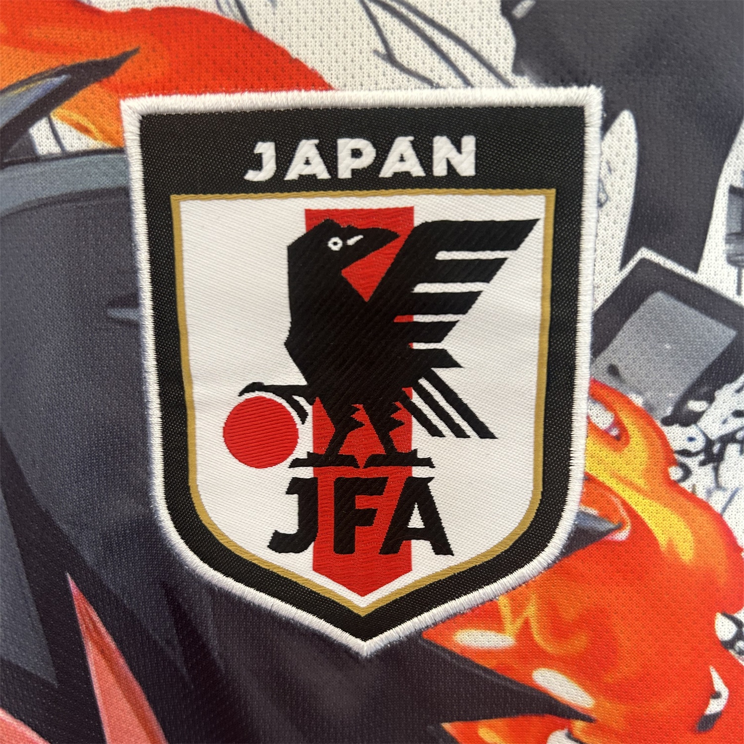 Japan 25-26 One Piece Luffy Flame Fist Special Edition Jersey - Fans Version - UnitedFutballJersey
