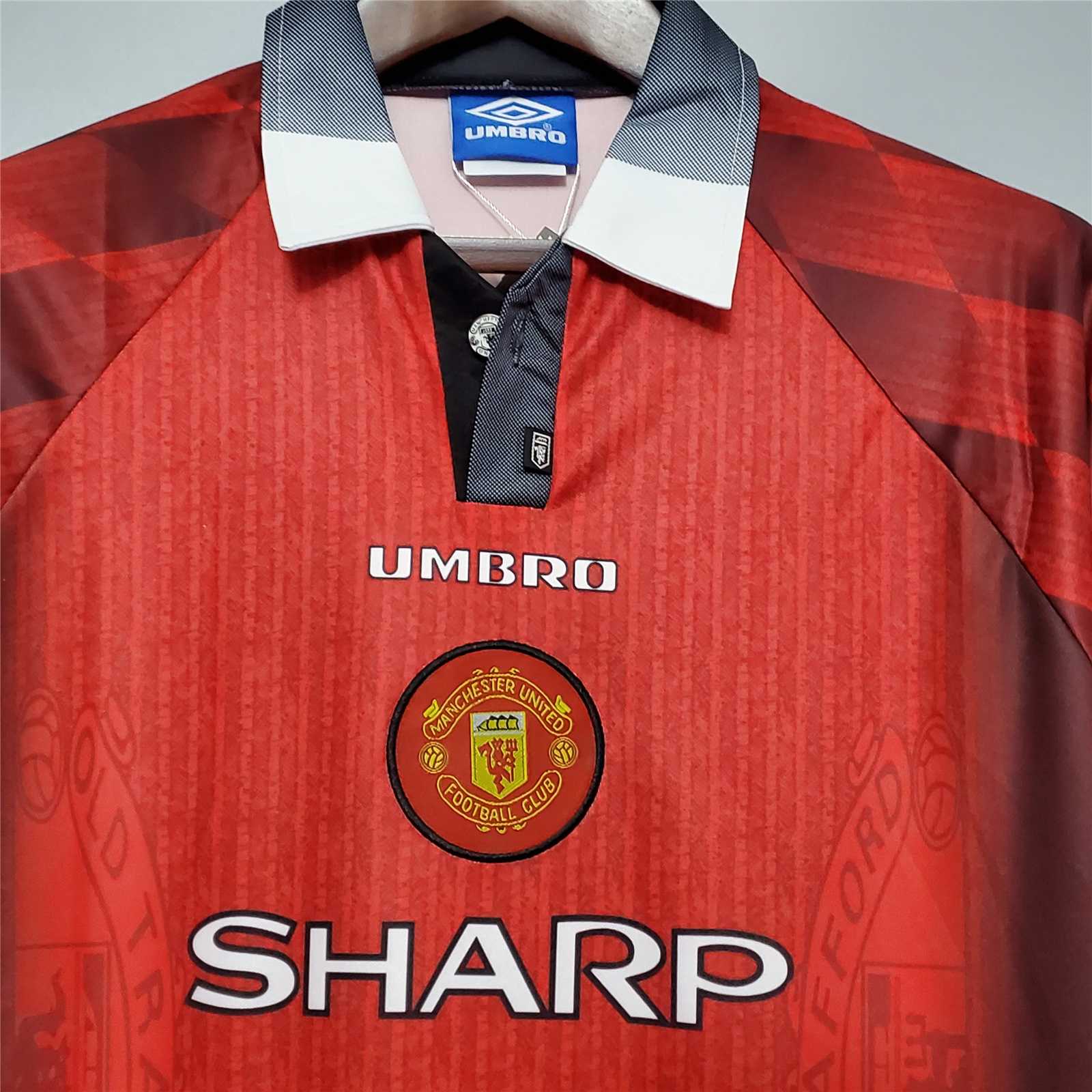 Manchester United Retro 96-97 Home Jersey - UnitedFutballJersey