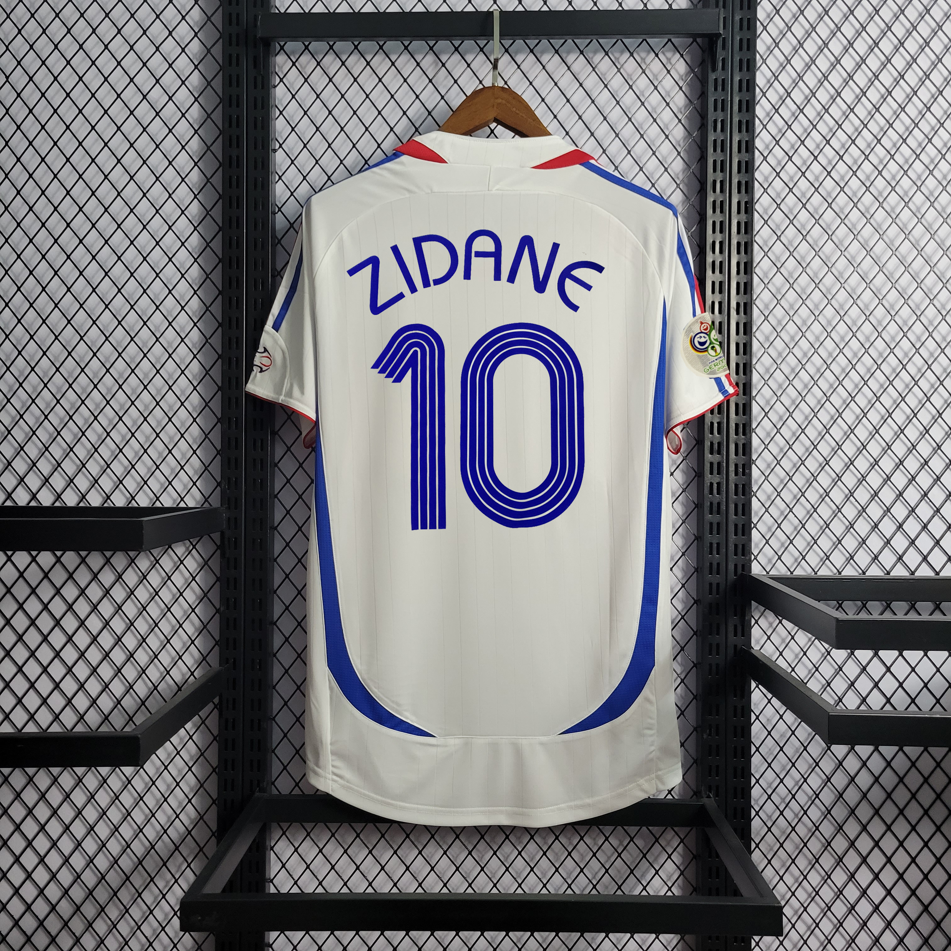 Retro France 2006 Away Stadium Jersey - UnitedFutballJersey