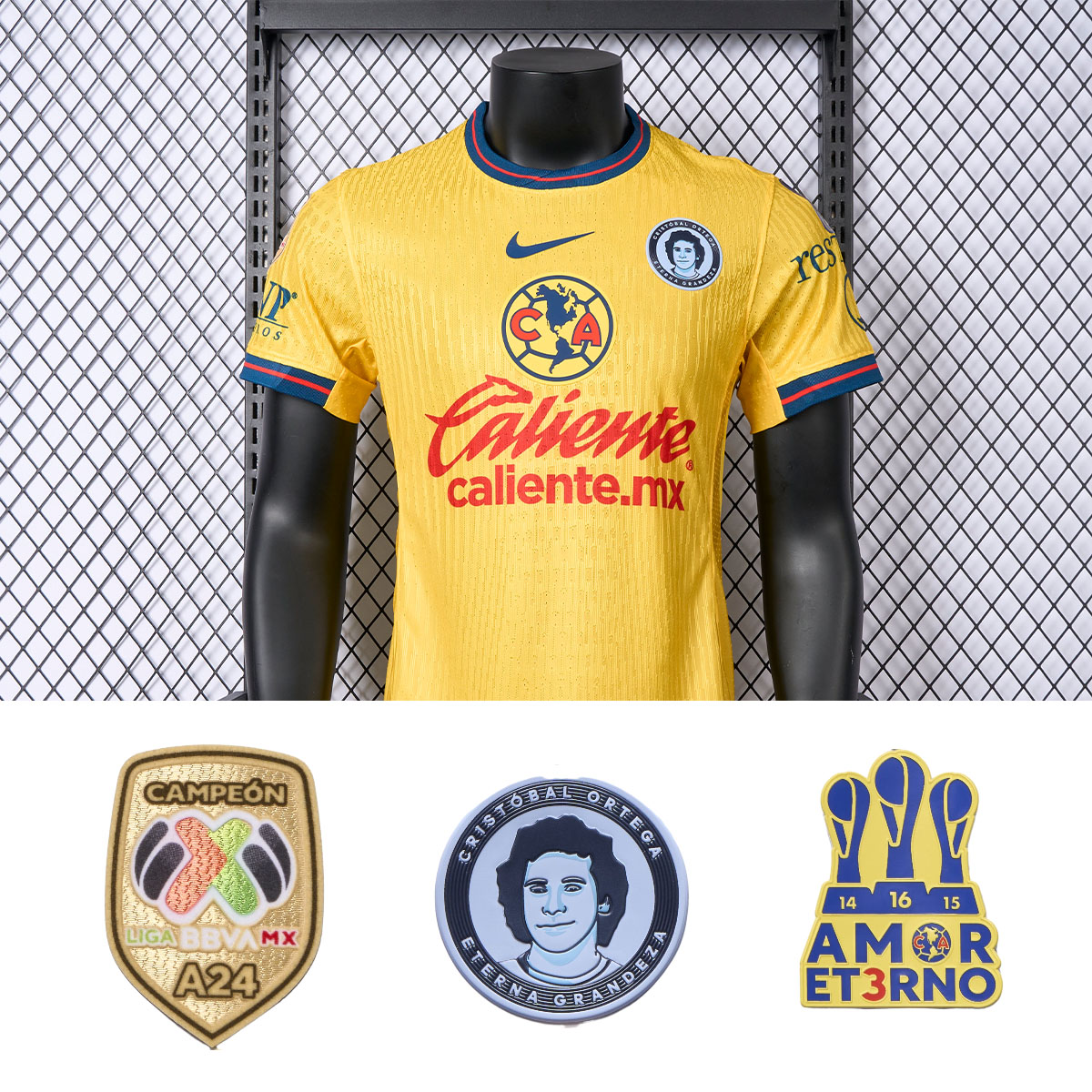 Club América 24-25 Home Jersey - Player Version - UnitedFutballJersey