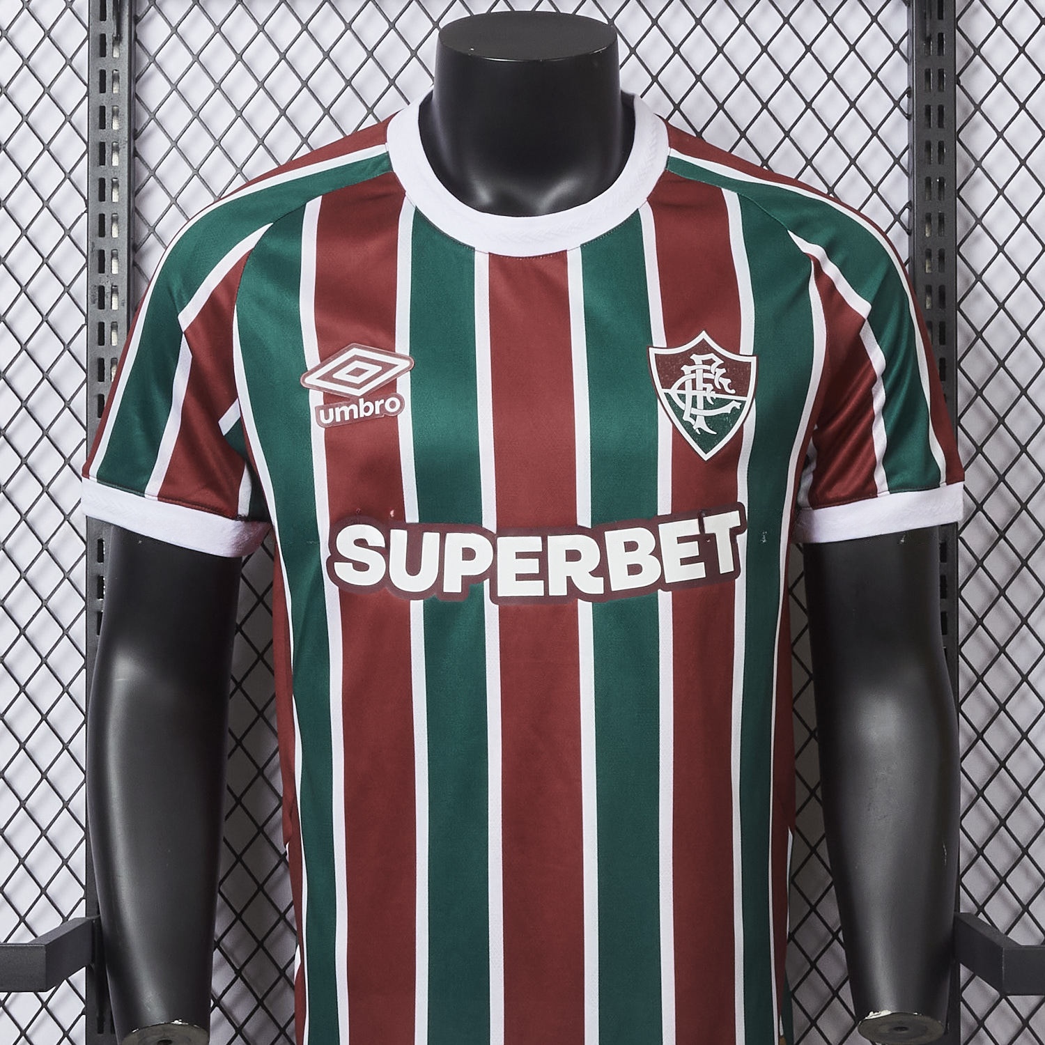 Fluminense 25-26 Home Jersey With Chest Sponsor - Player Version - UnitedFutballJersey