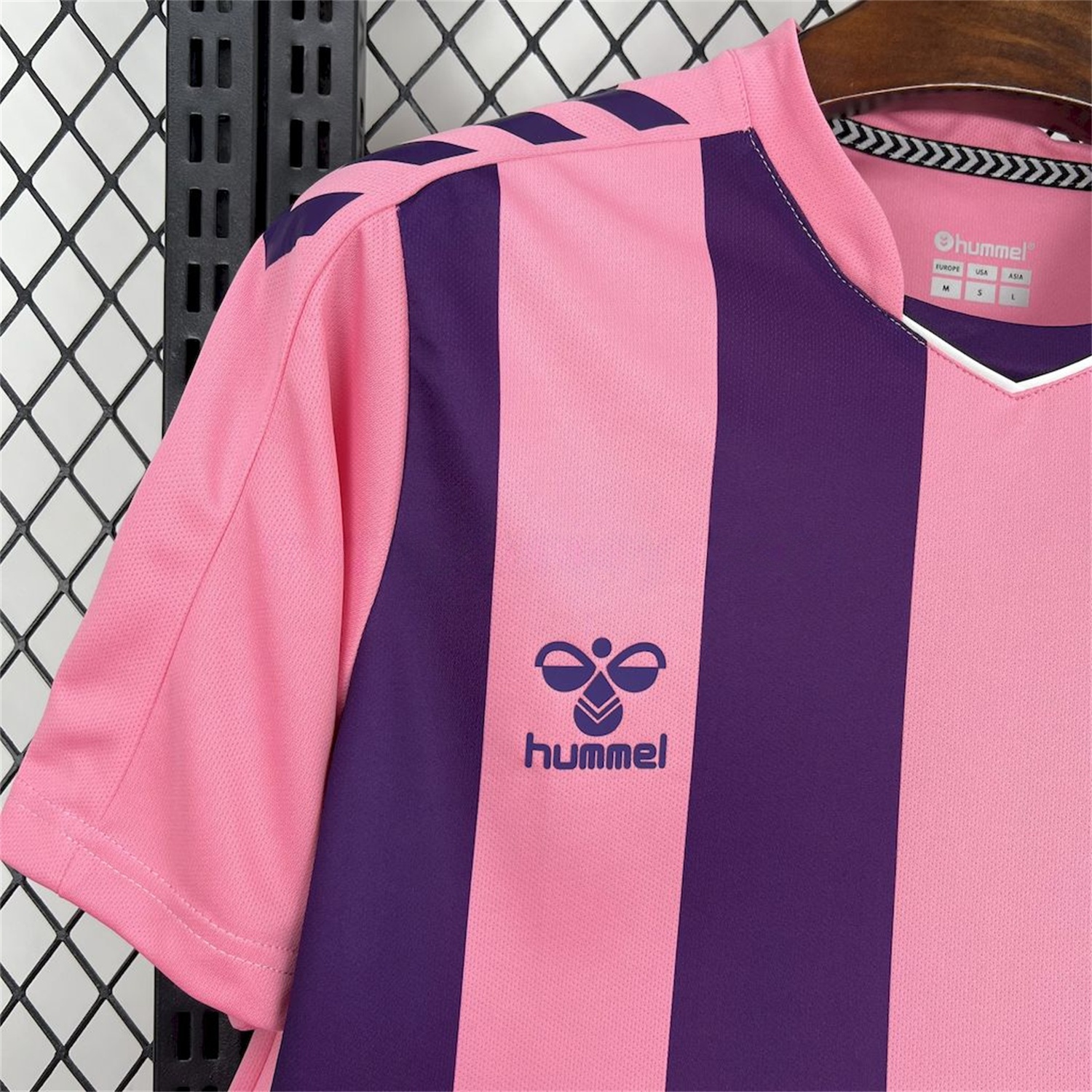 Real Betis 25-26 Pink Purple Stripe Special Edition Jersey - Fans Version - UnitedFutballJersey