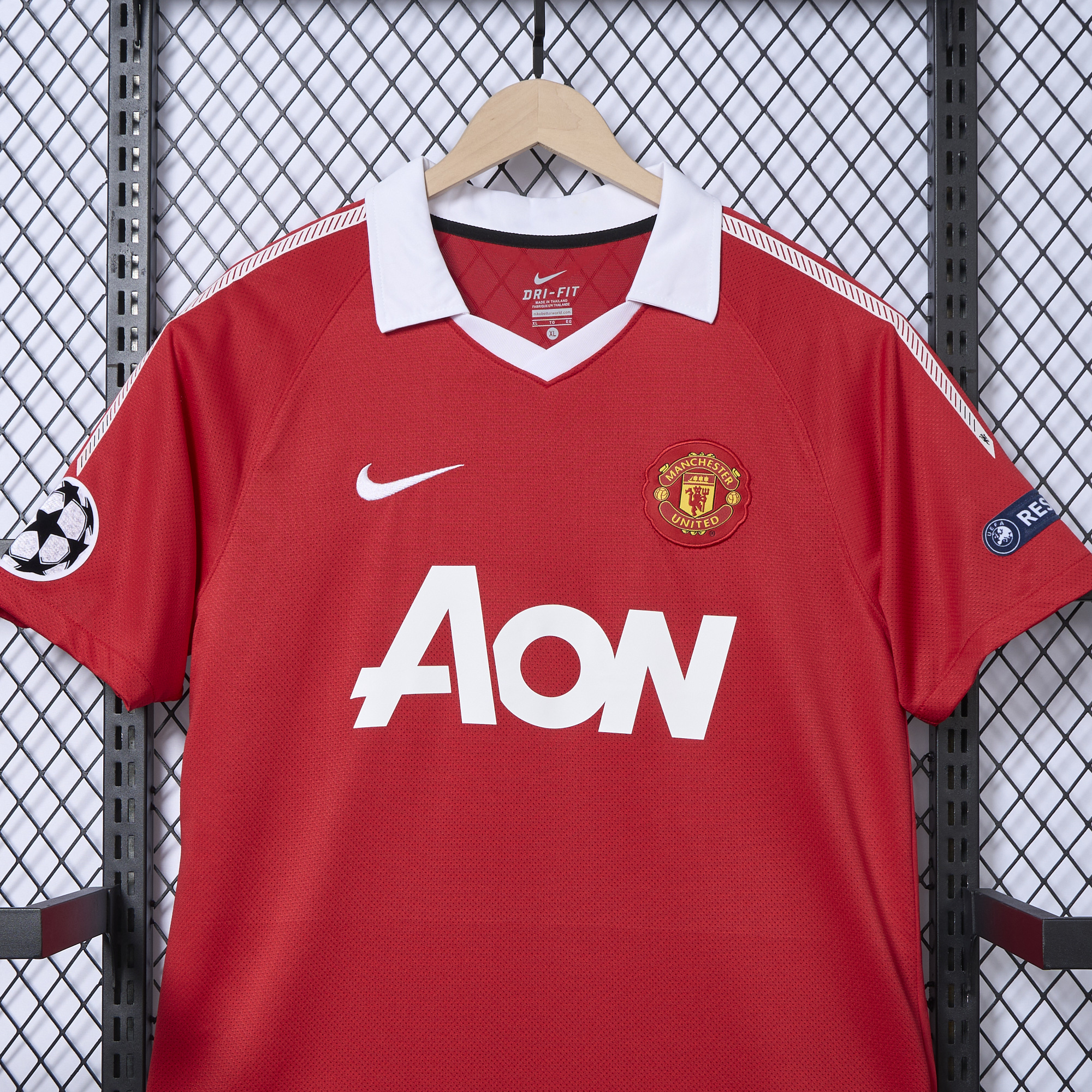 Retro Manchester United 10-11 Home Stadium Jersey - UnitedFutballJersey