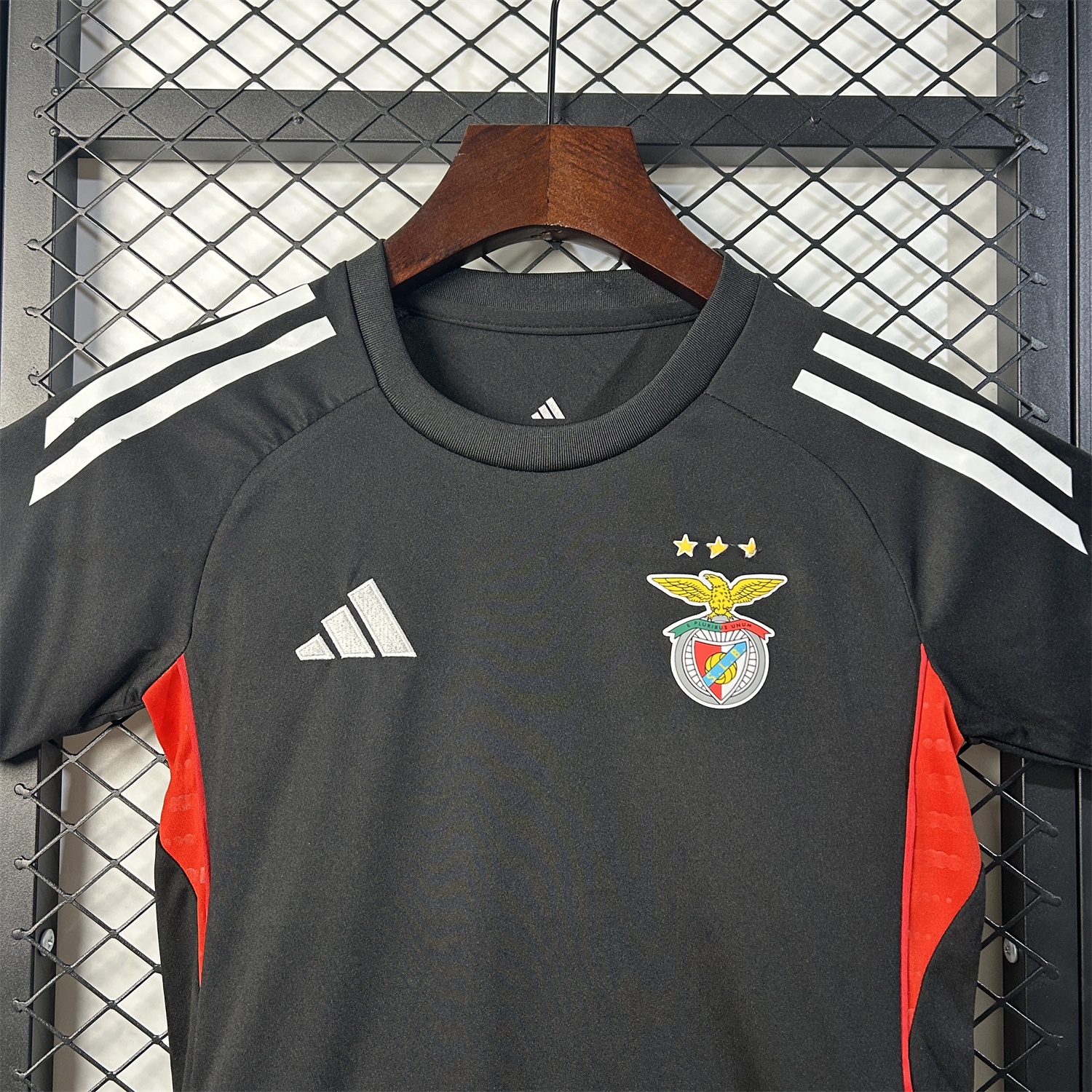 Benfica 25-26 Black Training Kids Kit - UnitedFutballJersey