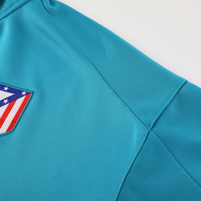 Atletico Madrid 24-25 Jacket Training Tracksuit - Lake Blue - UnitedFutballJersey