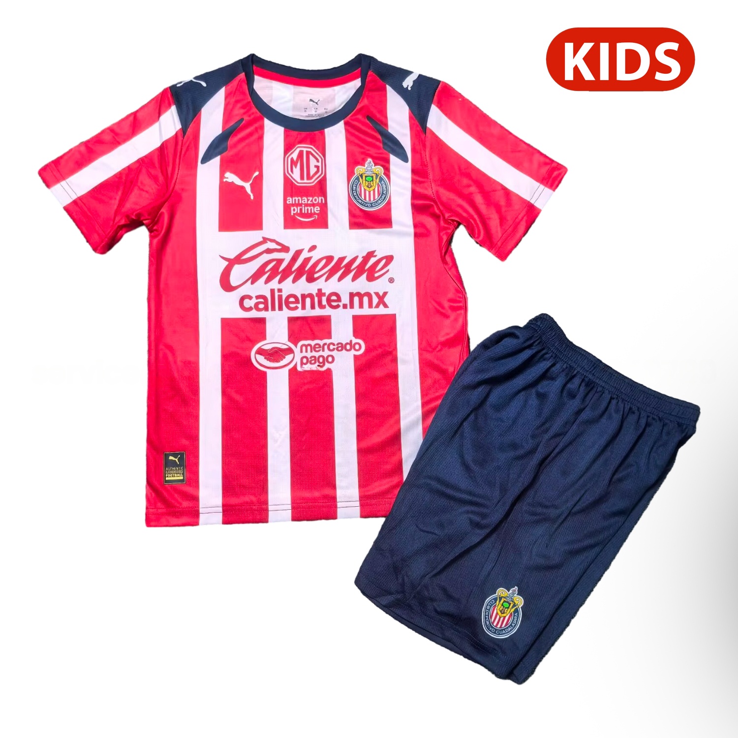 Chivas de Guadalajara 25-26 Home Kids Kit - UnitedFutballJersey