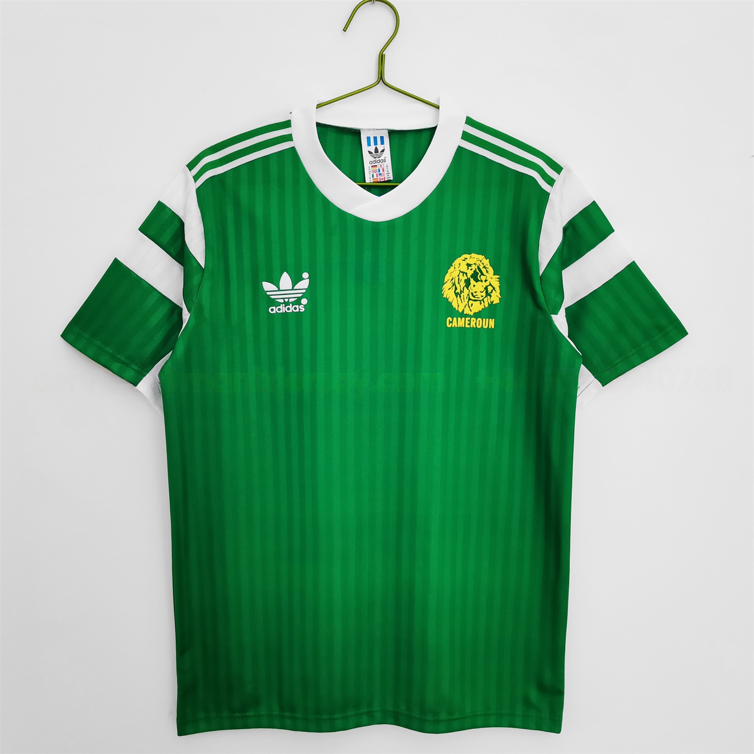 Retro Cameroon 1990 Home Jersey - UnitedFutballJersey
