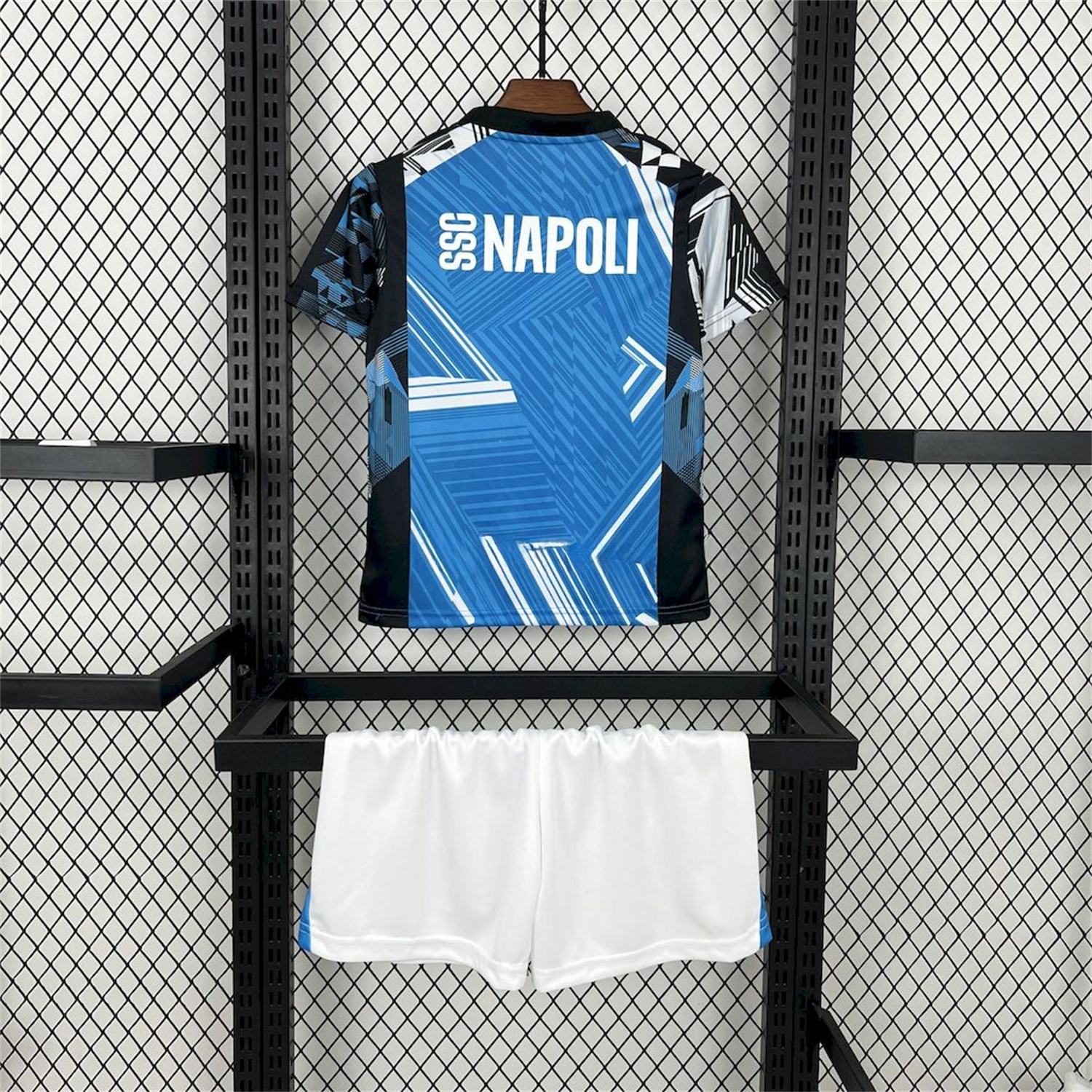 Napoli 24-25 Pre-Match Training Kids Kit - UnitedFutballJersey