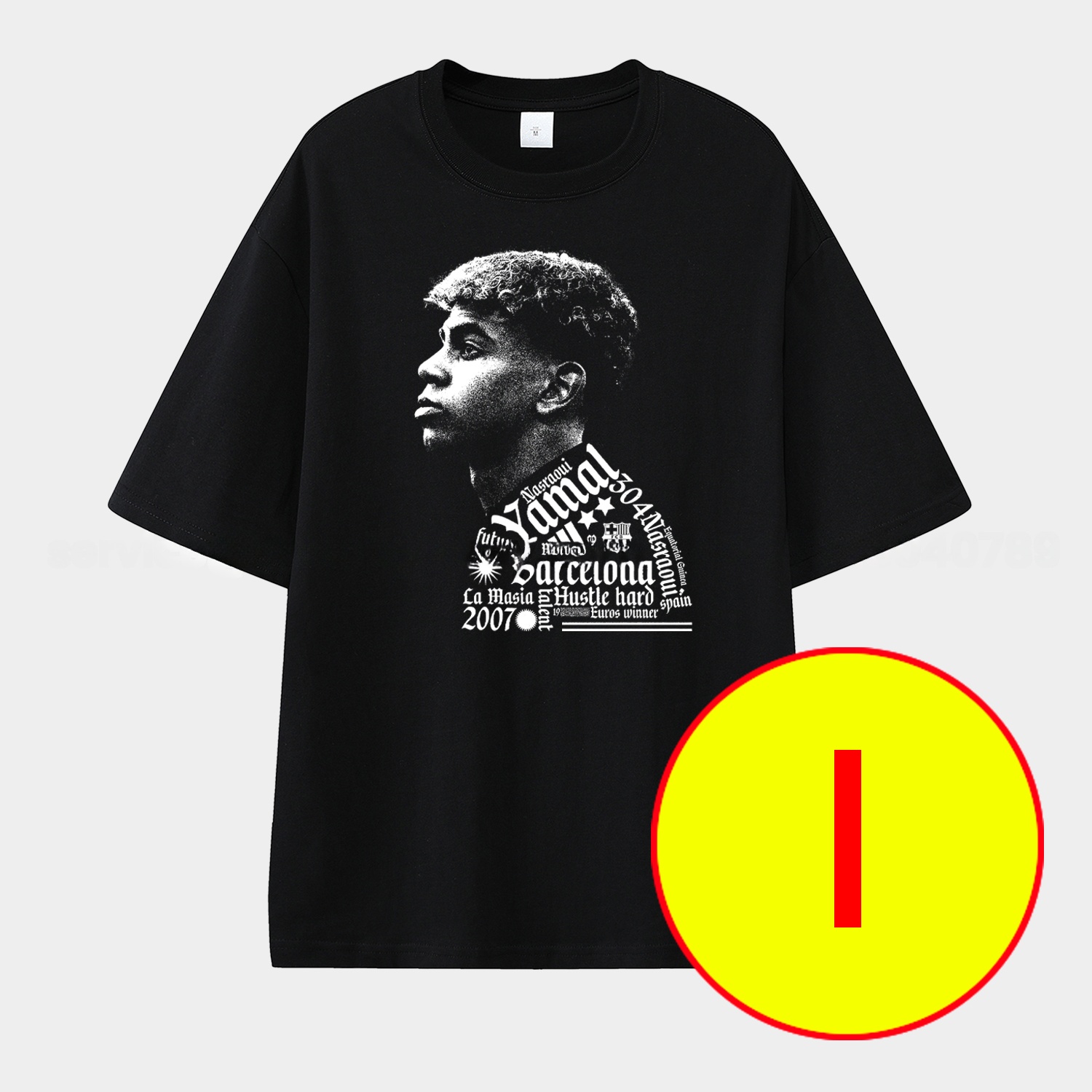 LAMINE YAMAL - Barcelona No. 10 Legend Continues 2025 Unisex Pure Cotton T-shirt - UnitedFutballJersey