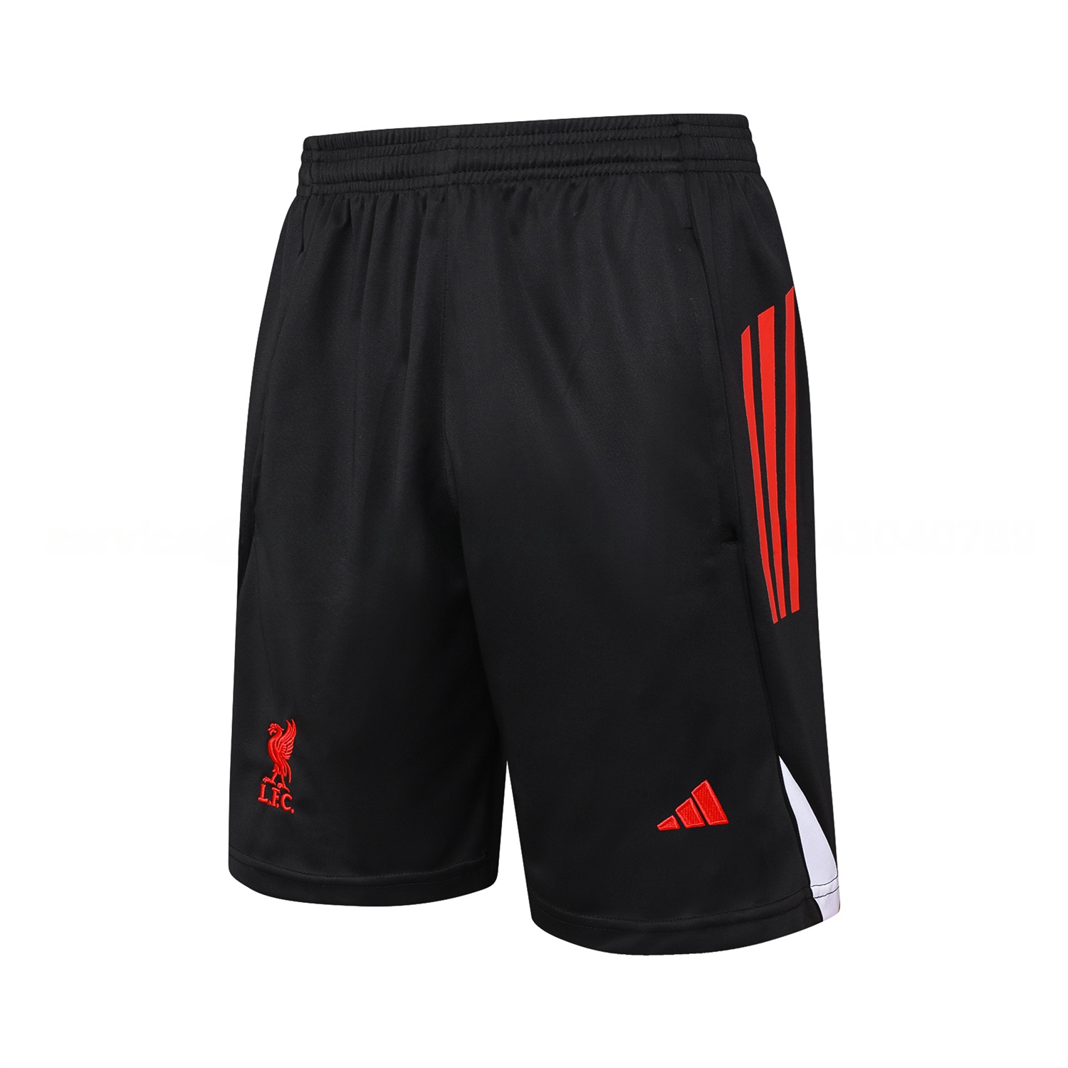 Liver.pool 25-26 Vest Training Set - Black Vest & Black Shorts - UnitedFutballJersey
