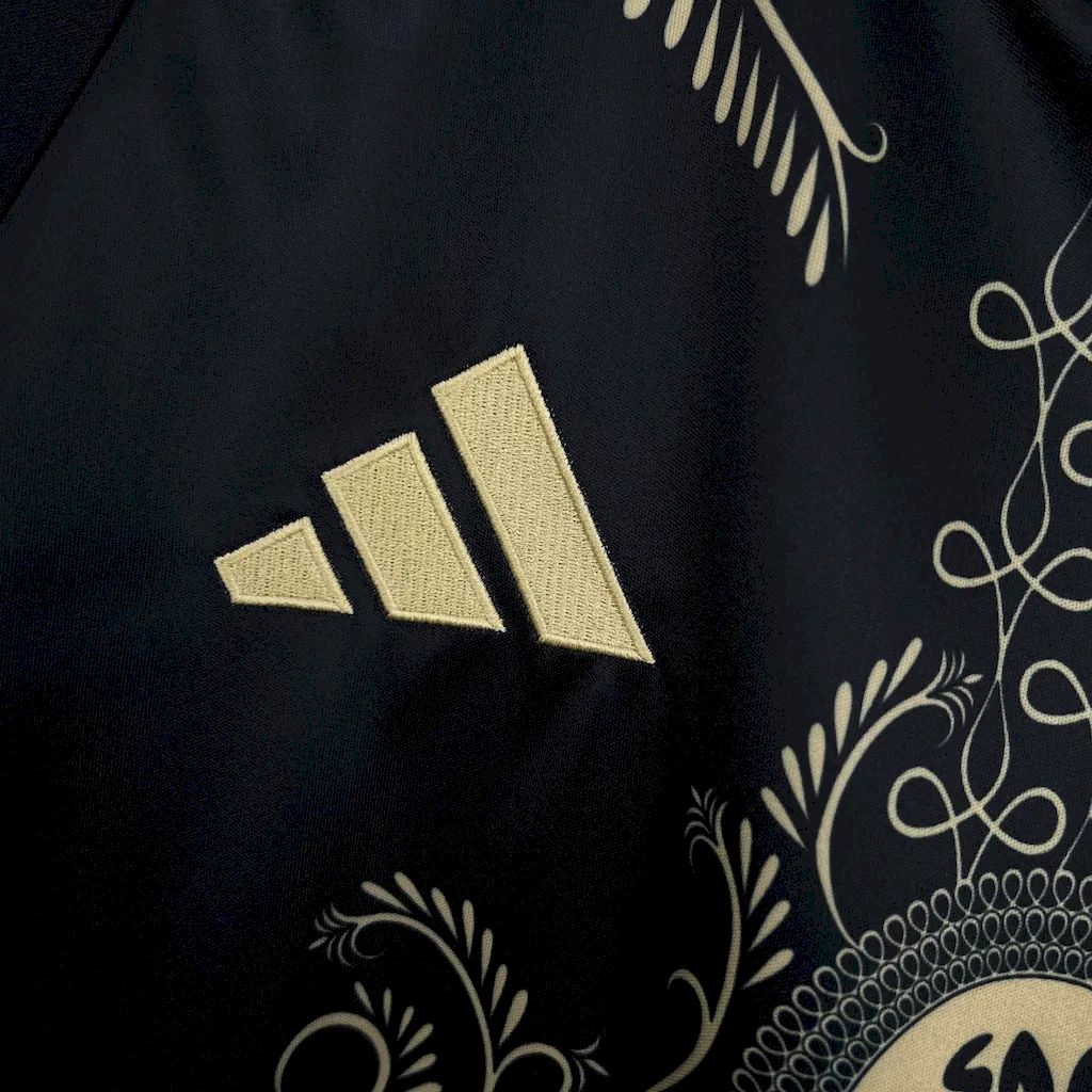 Algeria 2024-25 Black Gold Supporter Jersey - Fans Version - UnitedFutballJersey