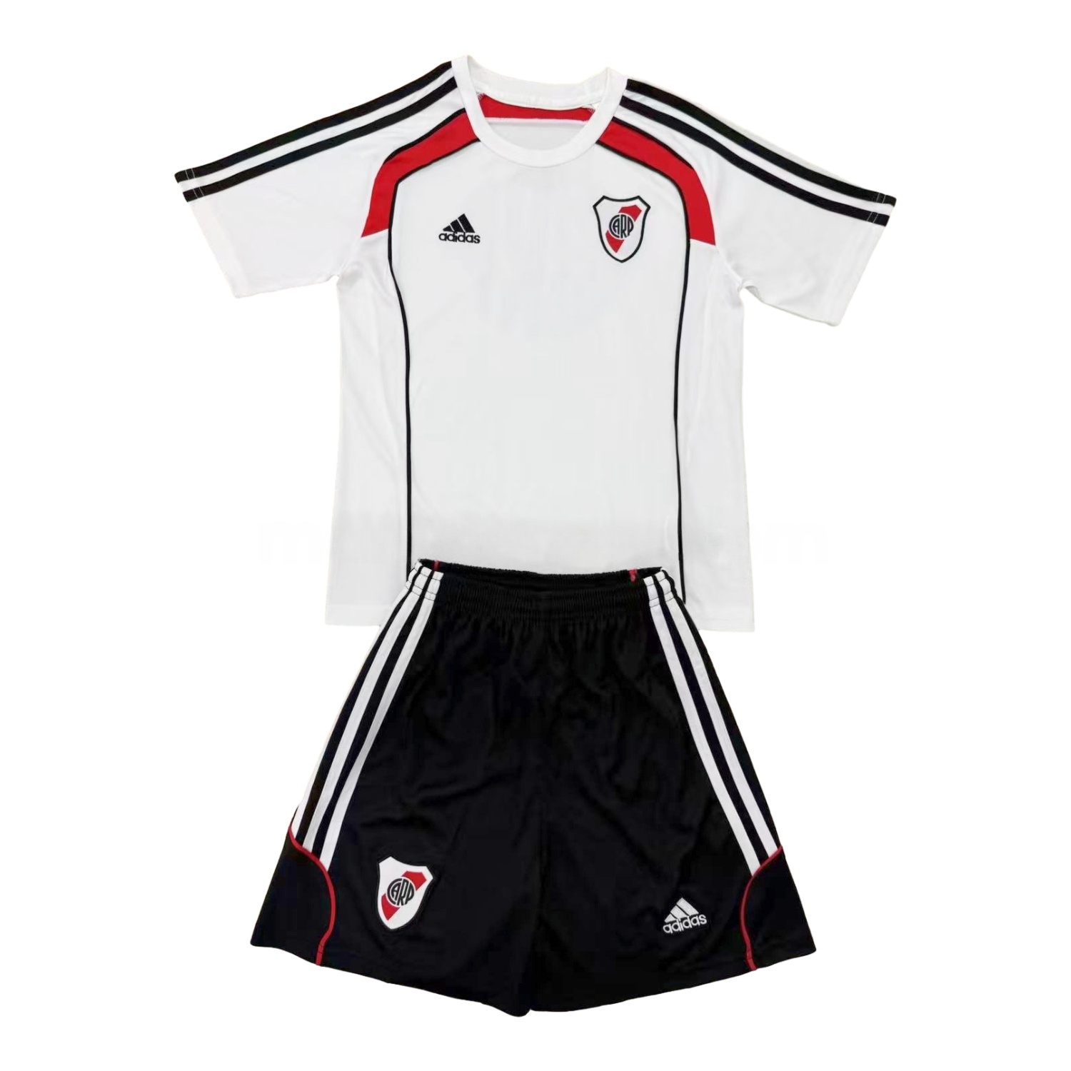 River Plate 25-26 Urban Purist Throwback White Men's Adult Jersey Set - Fans Version - UnitedFutballJersey