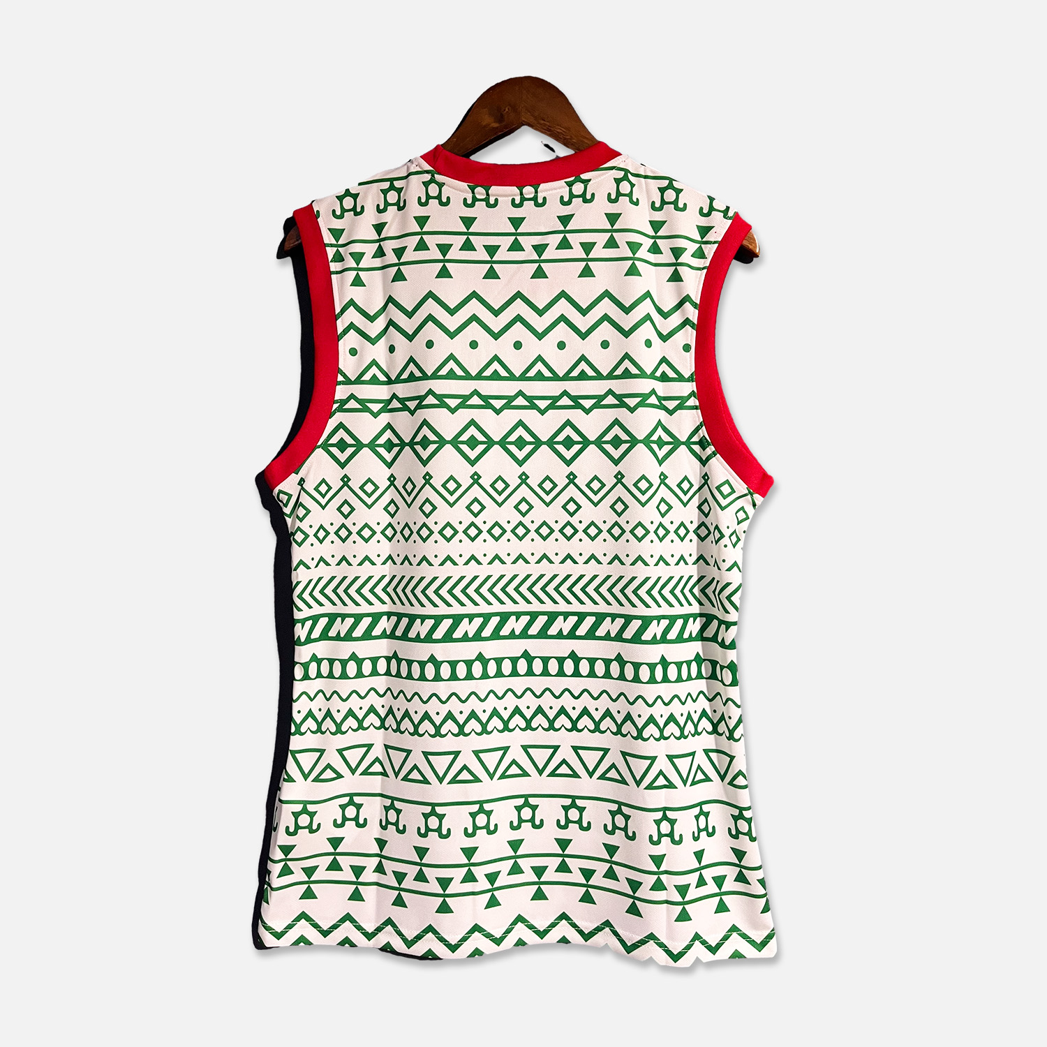 Nigeria 23-24 Training Vest - White & Green - UnitedFutballJersey