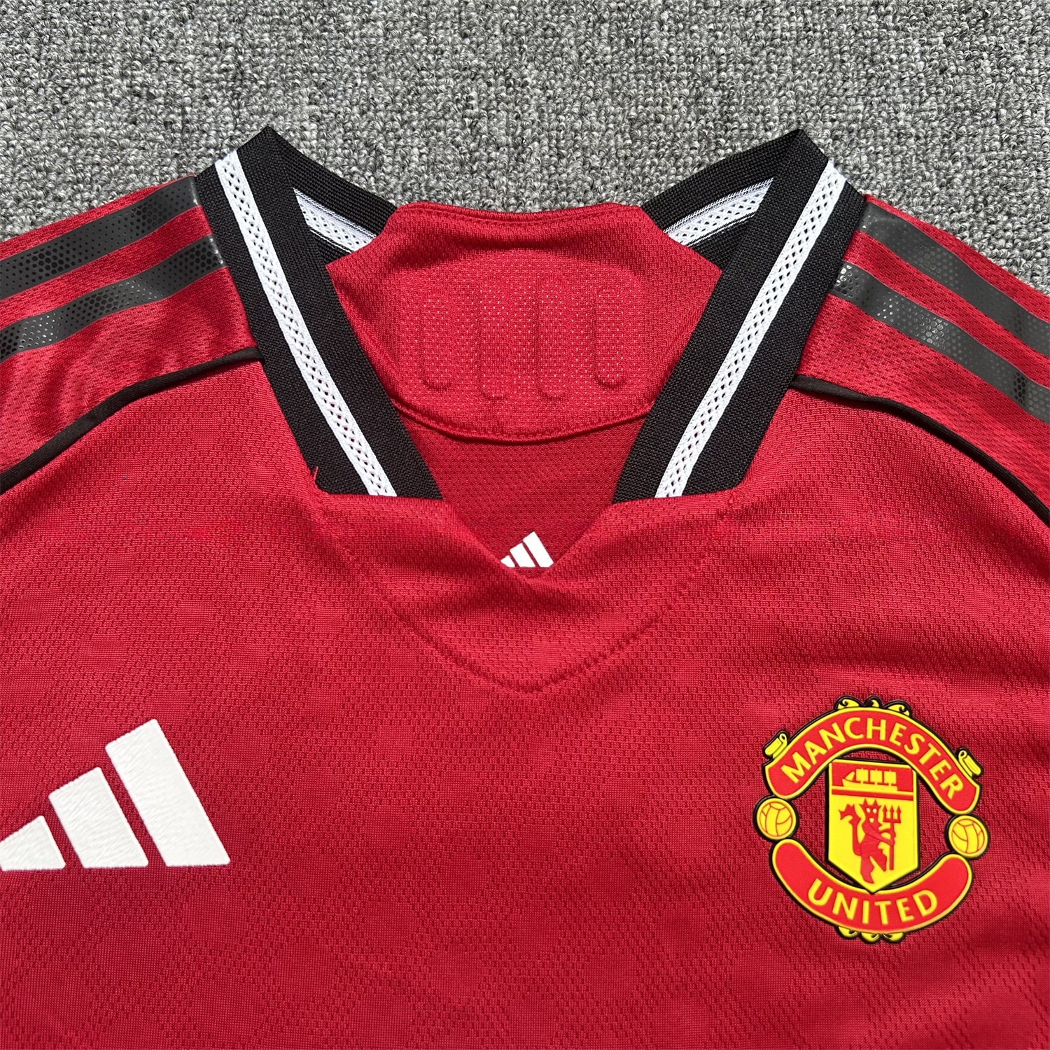 Manchester United 25-26 Home Kids Kit - Player Version - UnitedFutballJersey