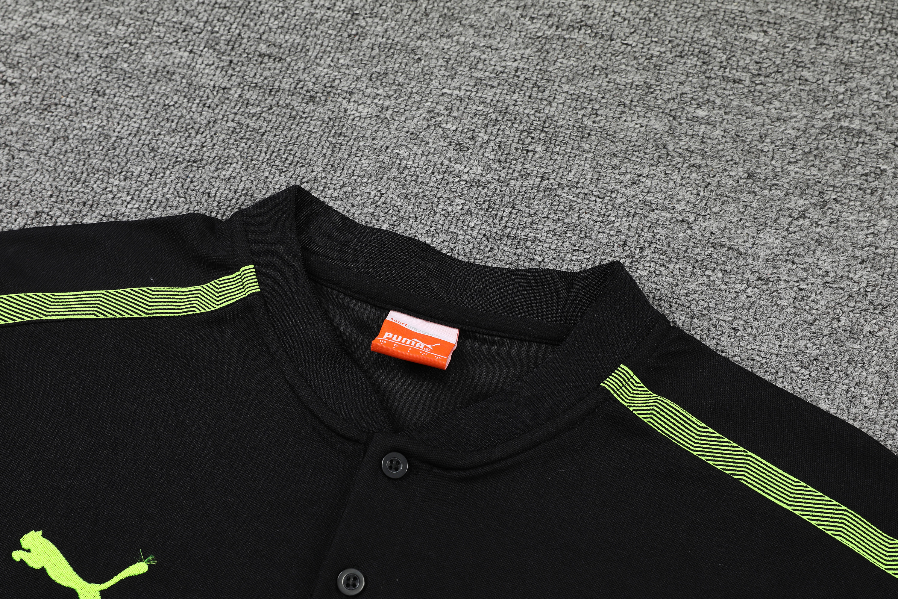 Dortmund POLO Black Short Sleeve Suit - UnitedFutballJersey