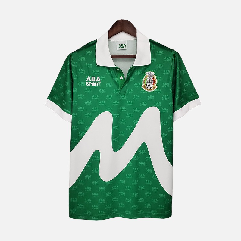 Retro Mexico 1995 Home Stadium Jersey - UnitedFutballJersey