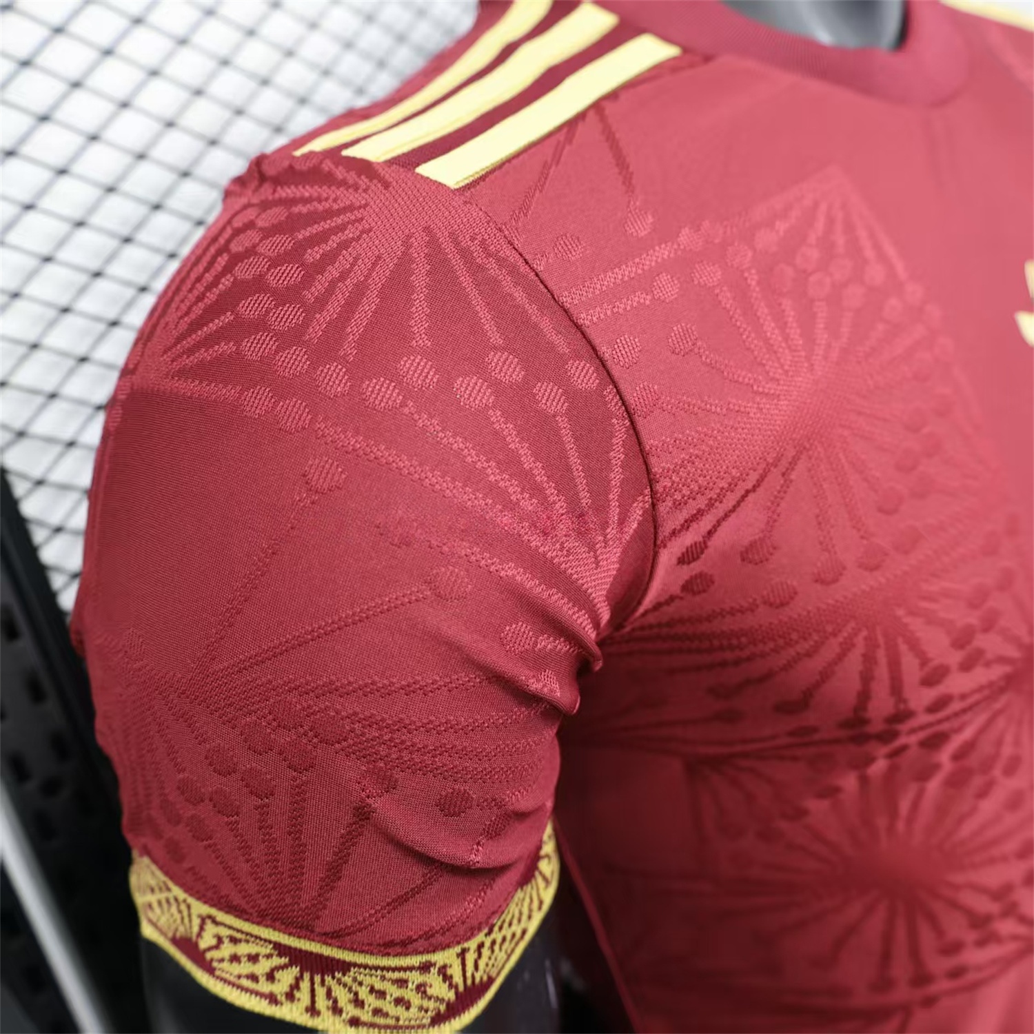 Mexico 2025 Round Logo Red Special Edition Jersey - Player Version - UnitedFutballJersey
