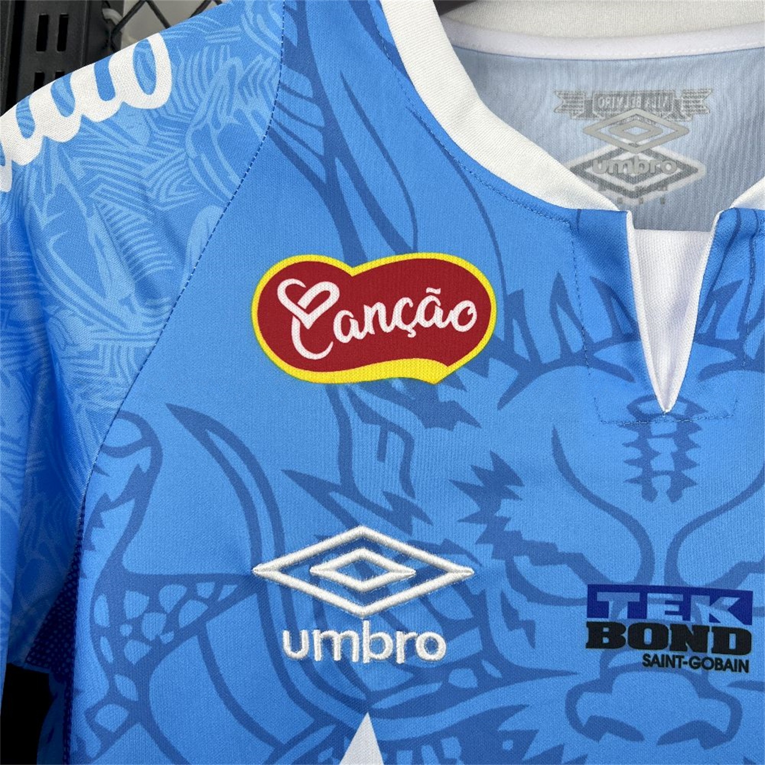 Santos 25-26 Blue Special Jersey with Sponsors - Fans Version - UnitedFutballJersey