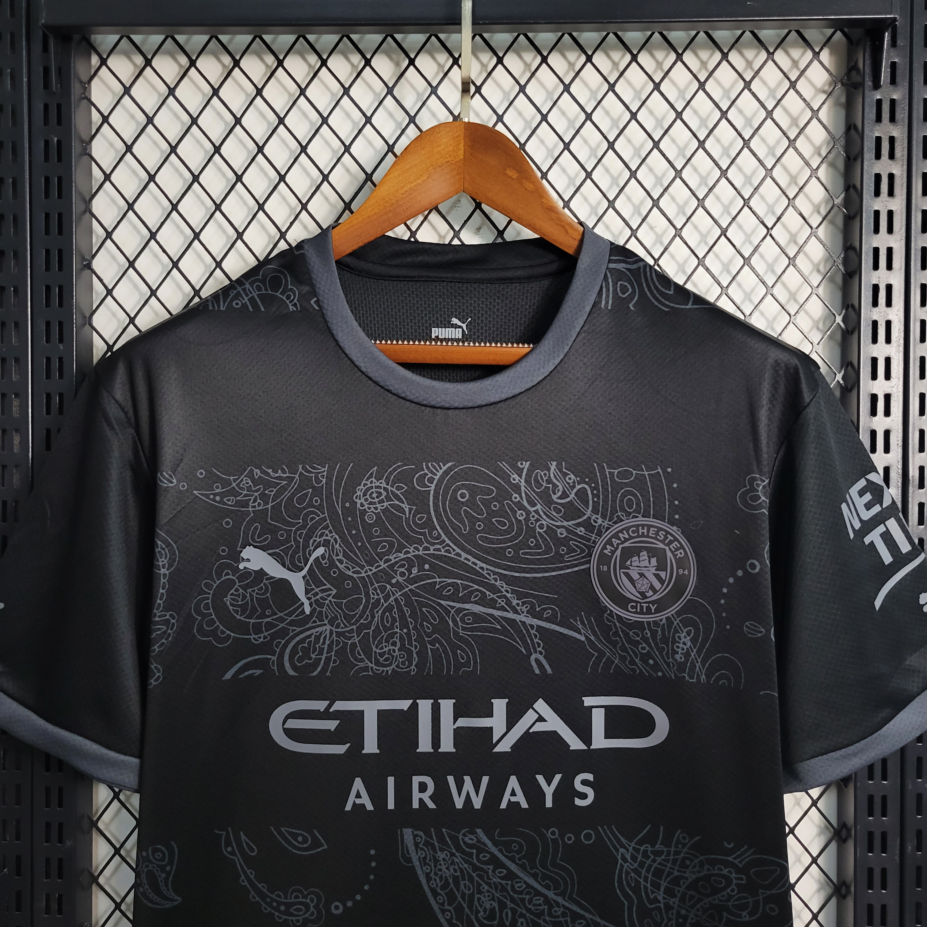 Manchester City 23-24 Speical Black Jersey - Fans Version - UnitedFutballJersey