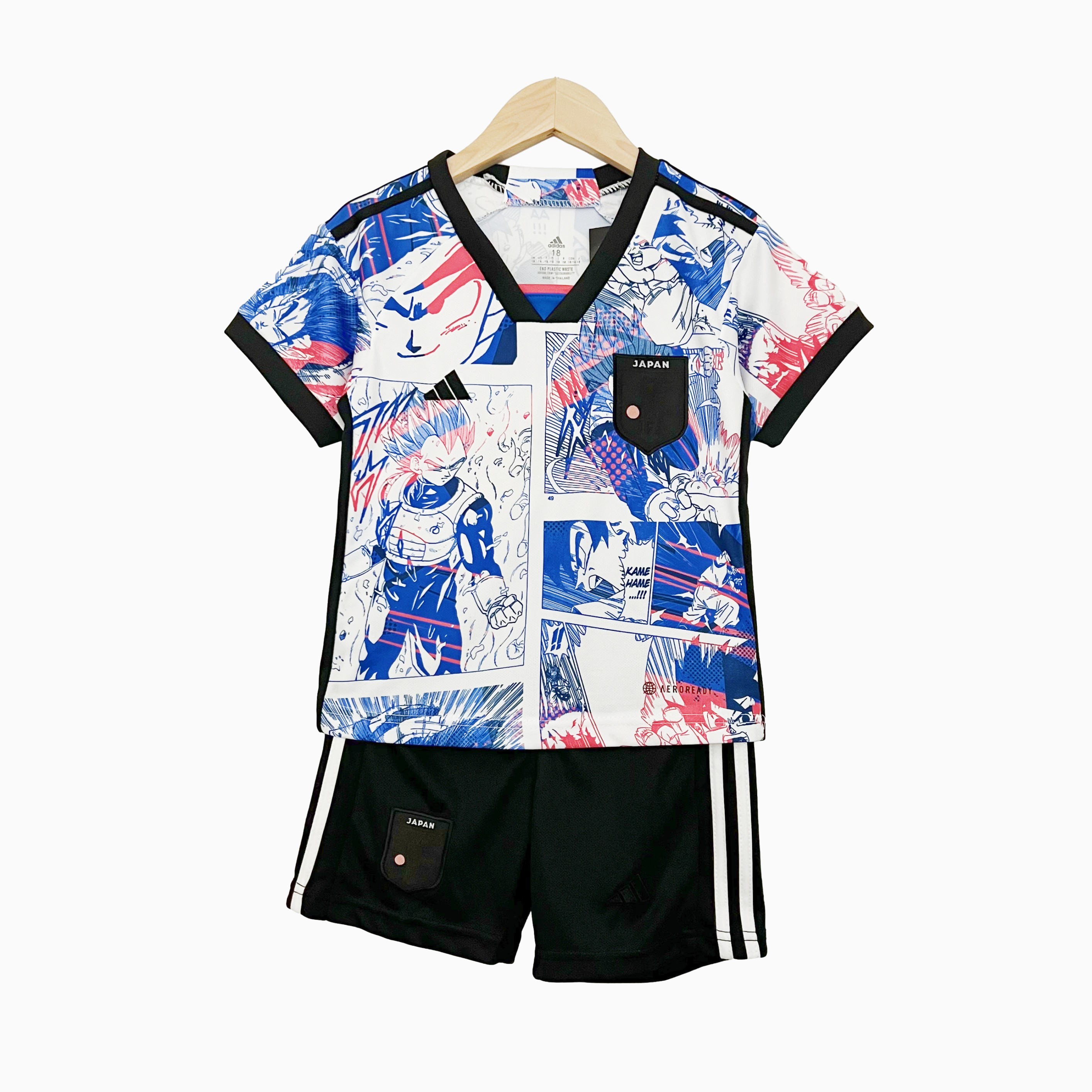 Japan 23-24 Dragon Ball Manga-Inspired Kids Kit - UnitedFutballJersey