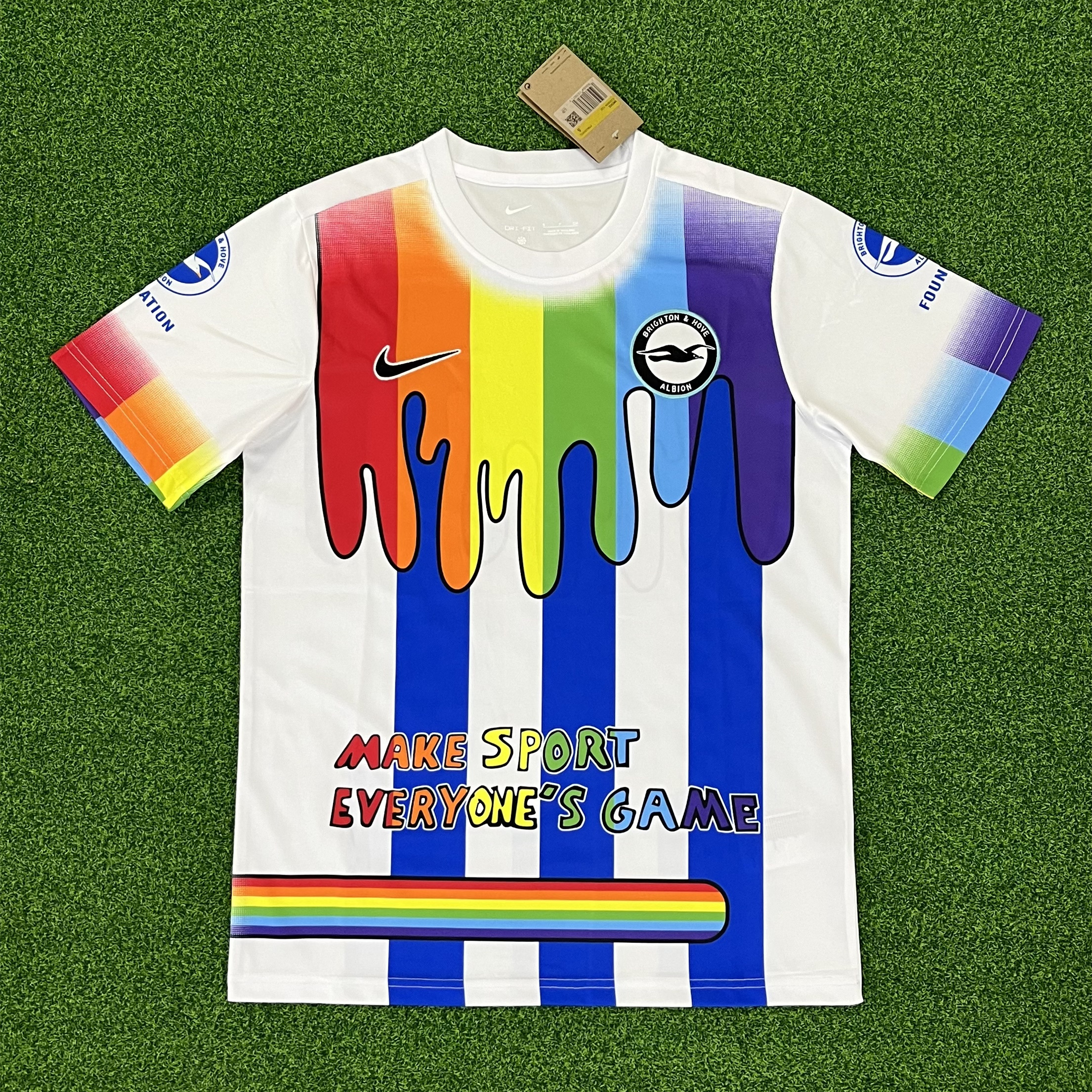 B.r.i.g.h.t.o.n 23-24 Pre-match Jersey - Fans Version - UnitedFutballJersey