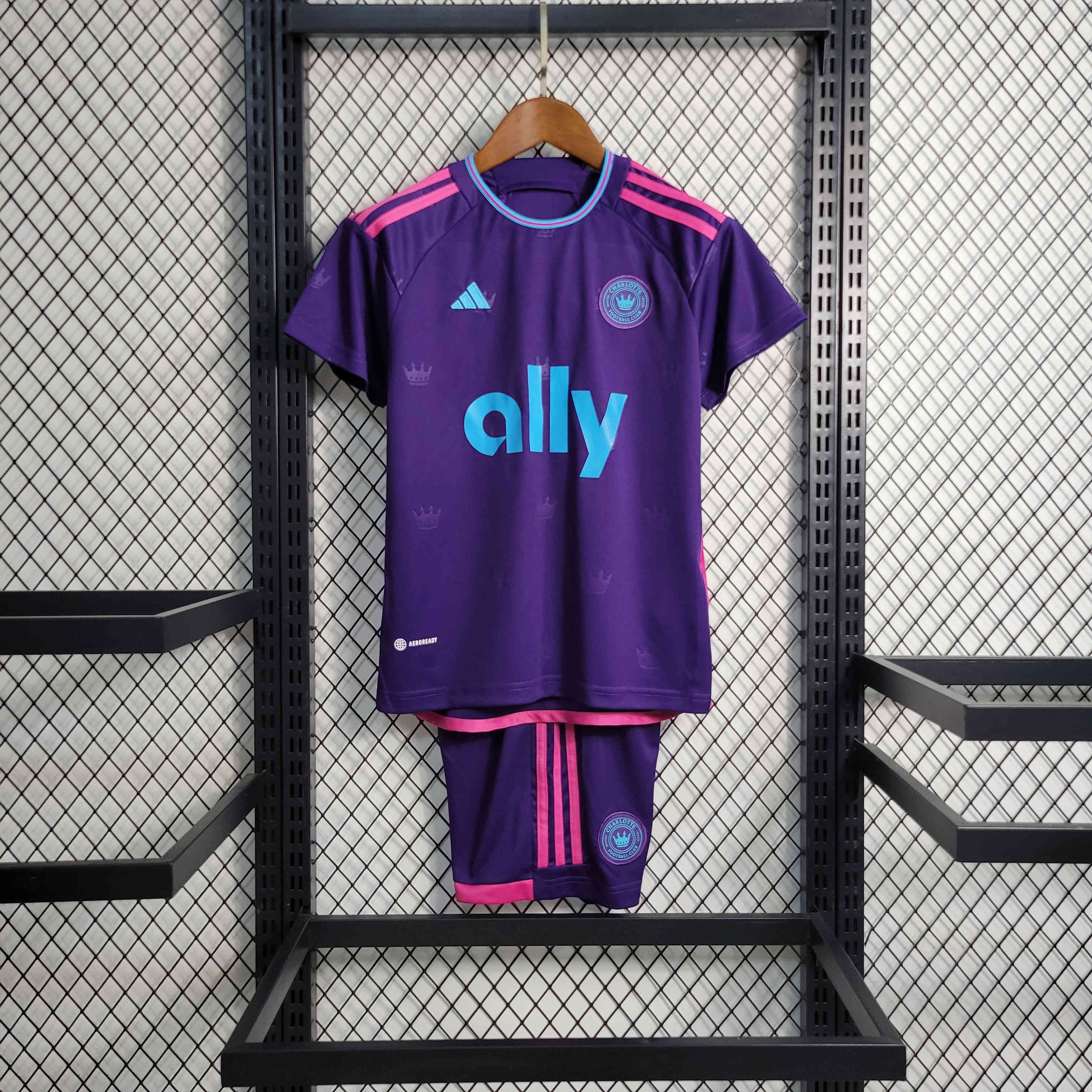Charlotte 23-24 Home Kids Kit - UnitedFutballJersey