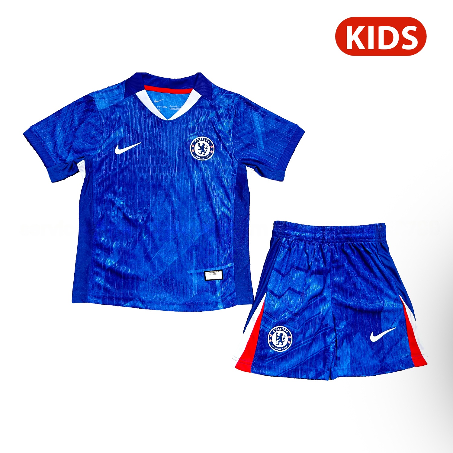 C.H.E.L.S.E.A 25-26 Home Unsponsored Kids Kit - Player Version - UnitedFutballJersey