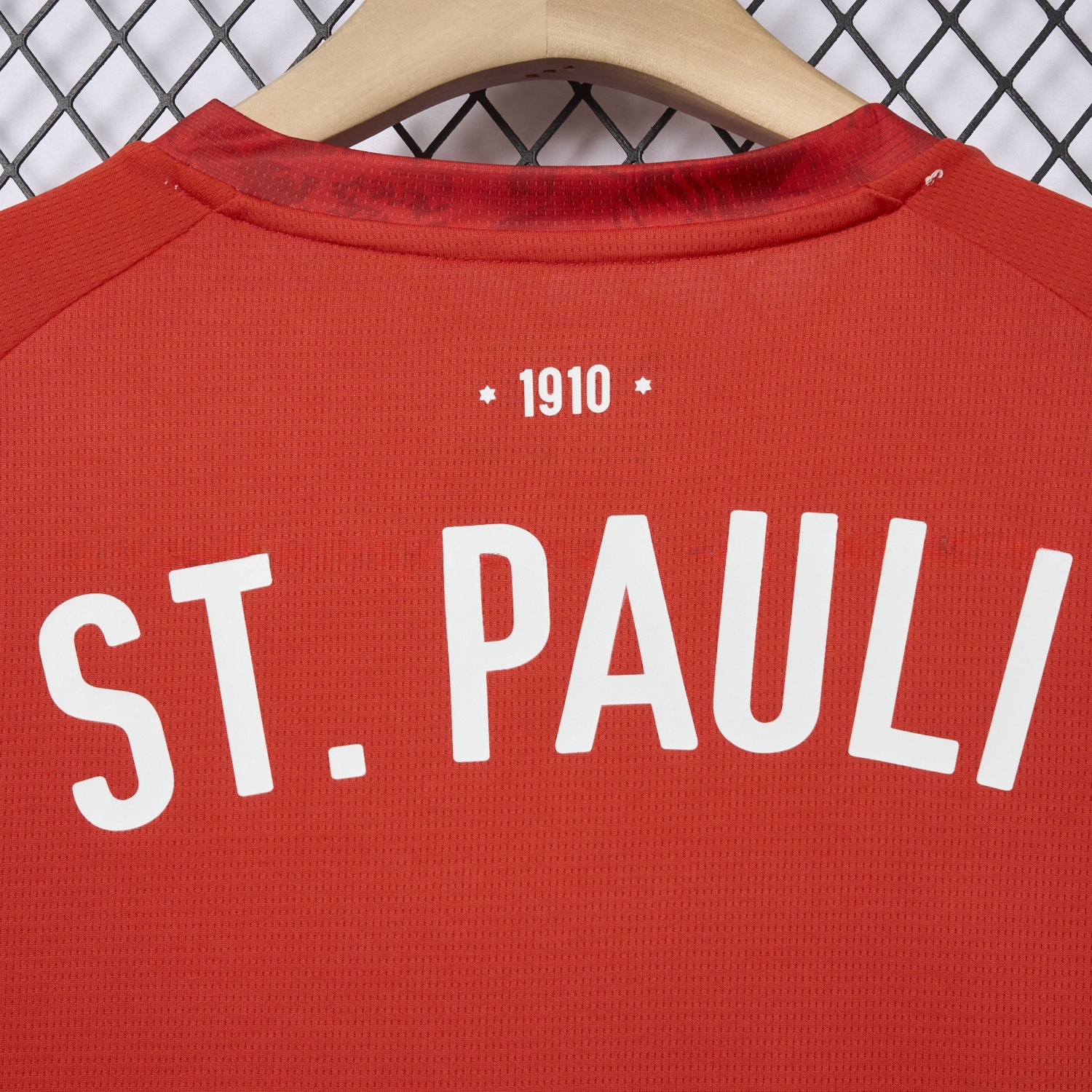 St. Pauli 25-26 Fourth Red Jersey - Fans Version - UnitedFutballJersey