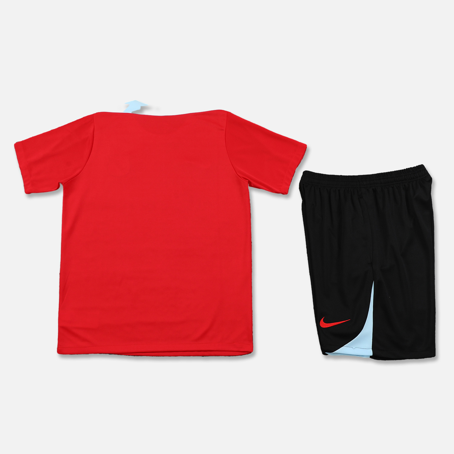 Barcelona 24-25 Short-Sleeve Training Set - Red Top & Black Shorts - UnitedFutballJersey