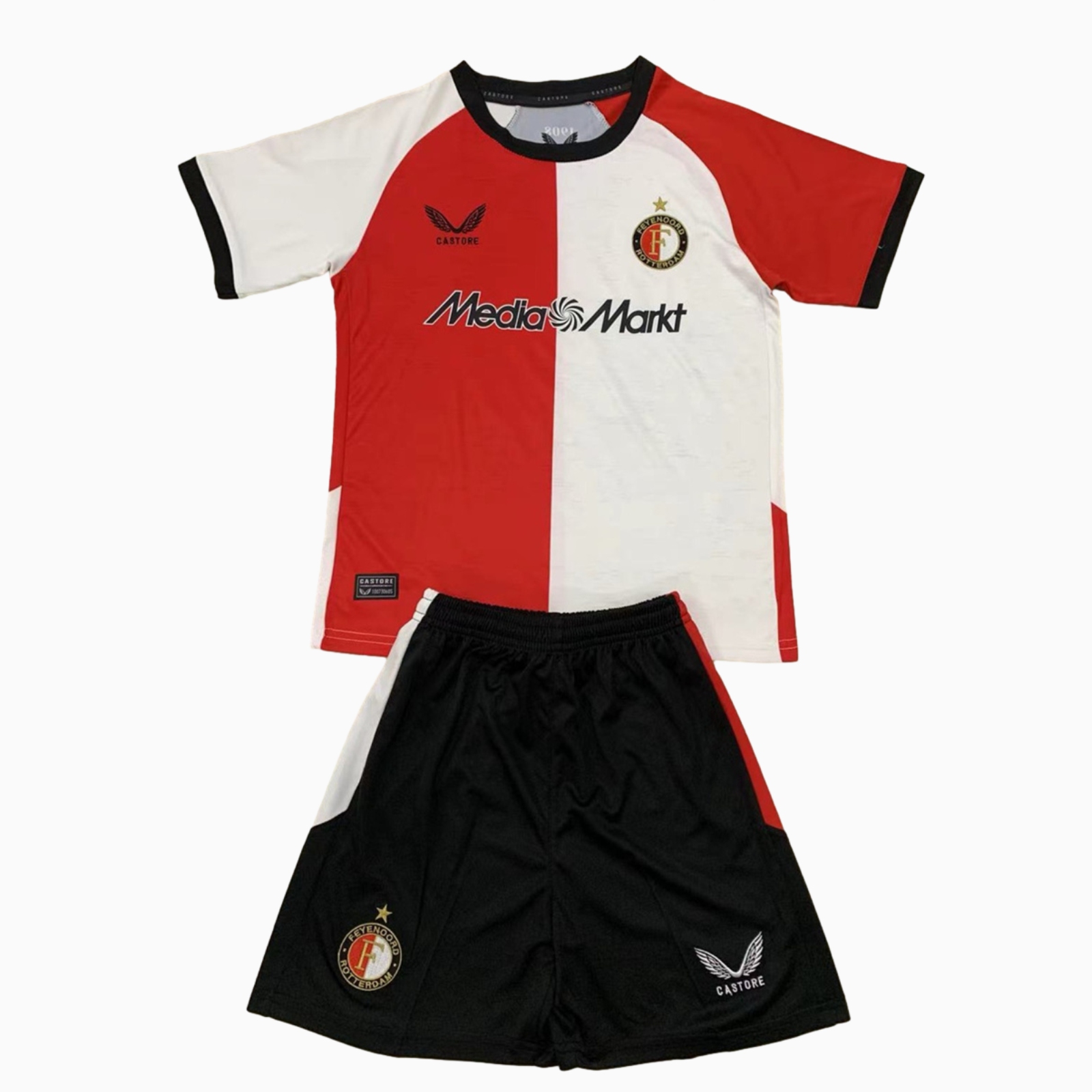 Feyenoord 24-25 Home Men's Adult Jersey Set - Fans Version - UnitedFutballJersey