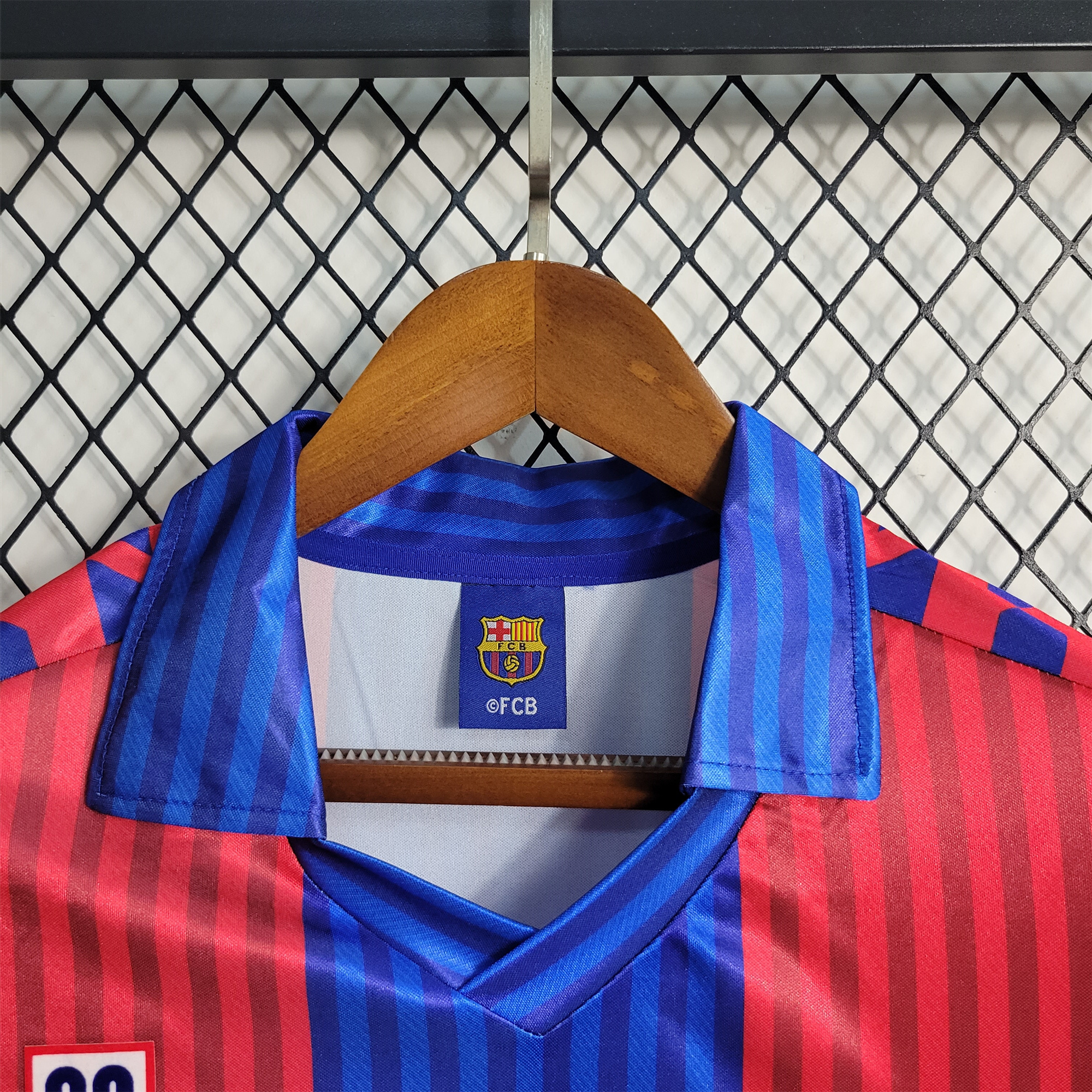 B.A.R.S.A Retro 90-92 Home Stadium Long Sleeve Jersey - UnitedFutballJersey