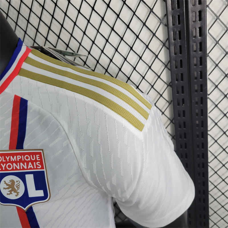 Lyon 23-24 Home Jersey - Player Version - UnitedFutballJersey