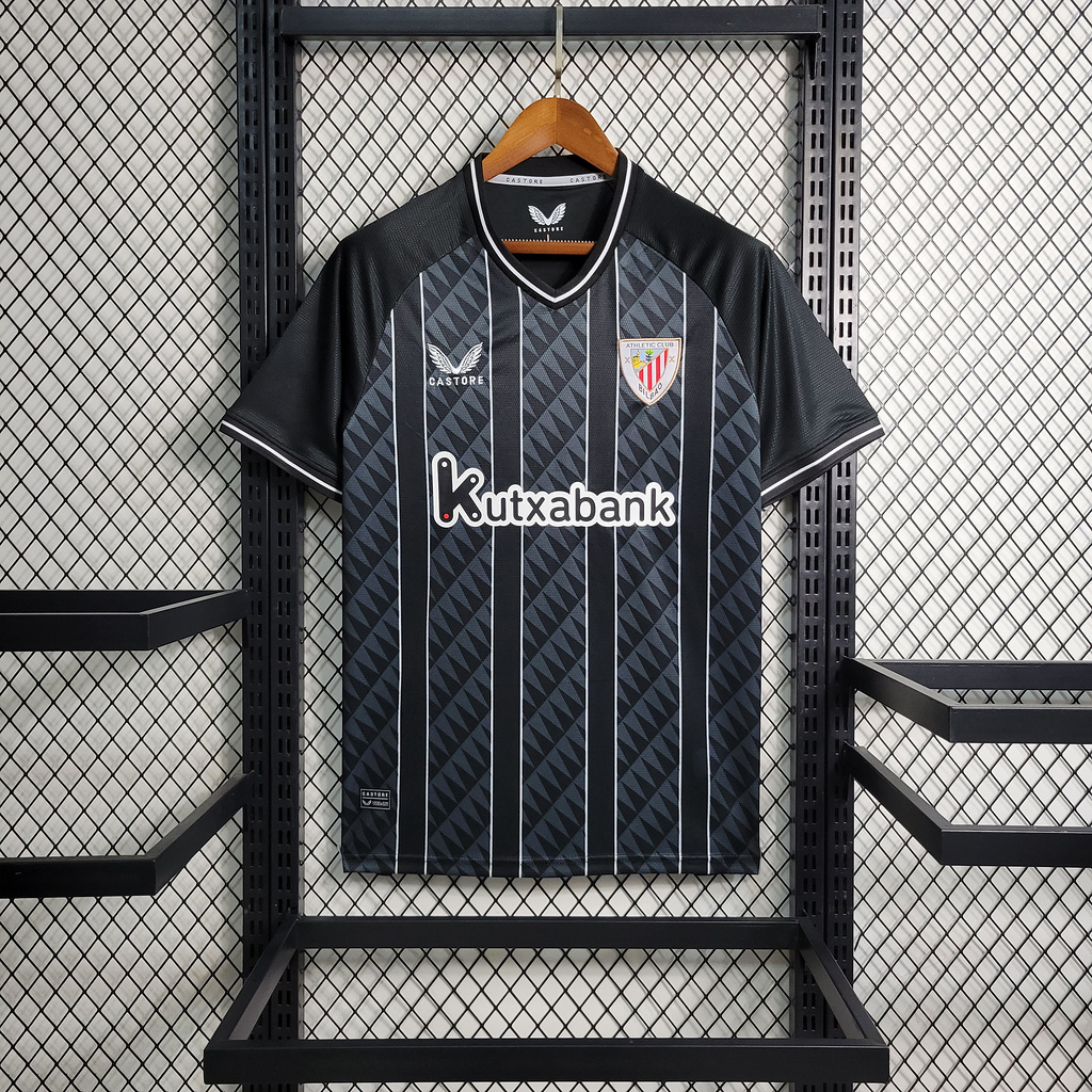 Athletic Bilbao 23-24 Black Goalkeeper Jersey - Fans Version - UnitedFutballJersey