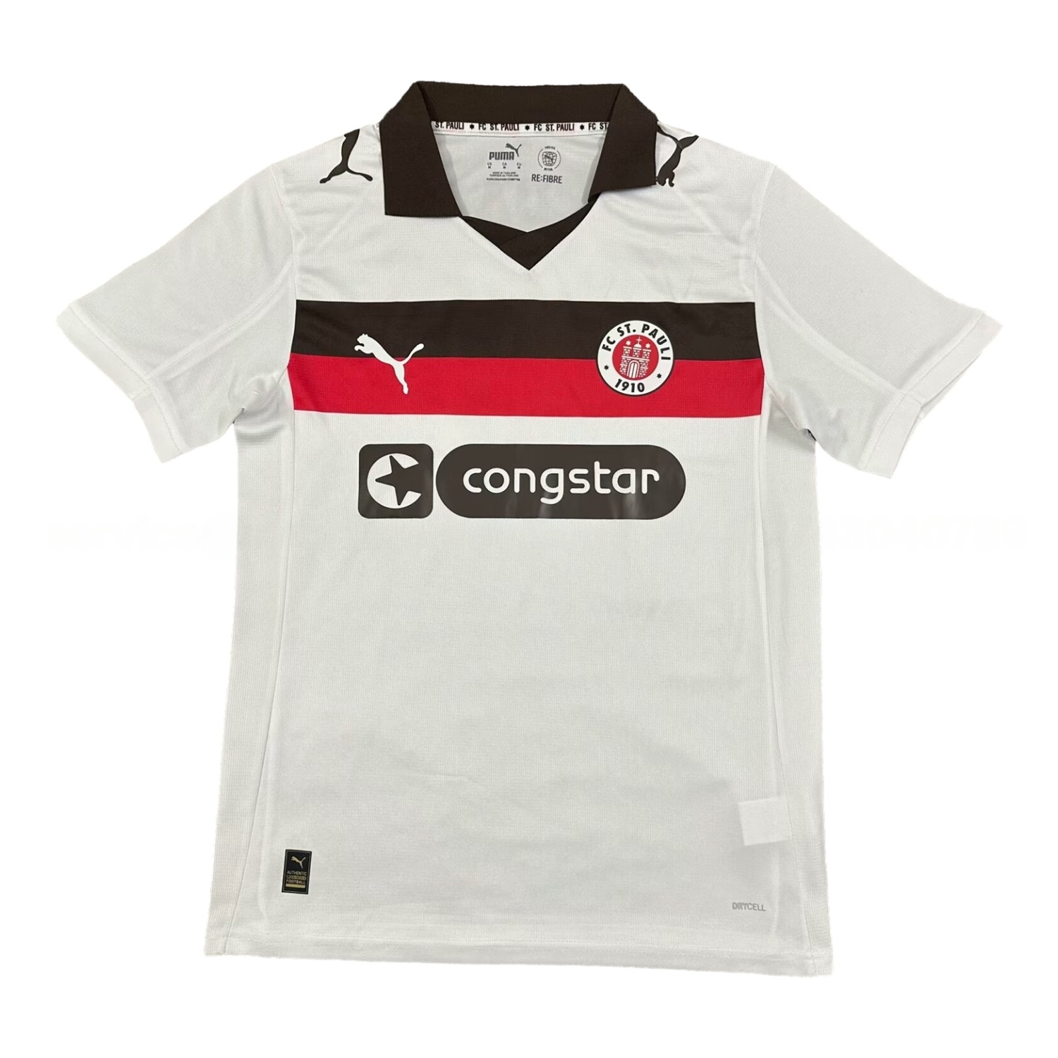 St. Pauli 25-26 Away Jersey - Fans Version - UnitedFutballJersey