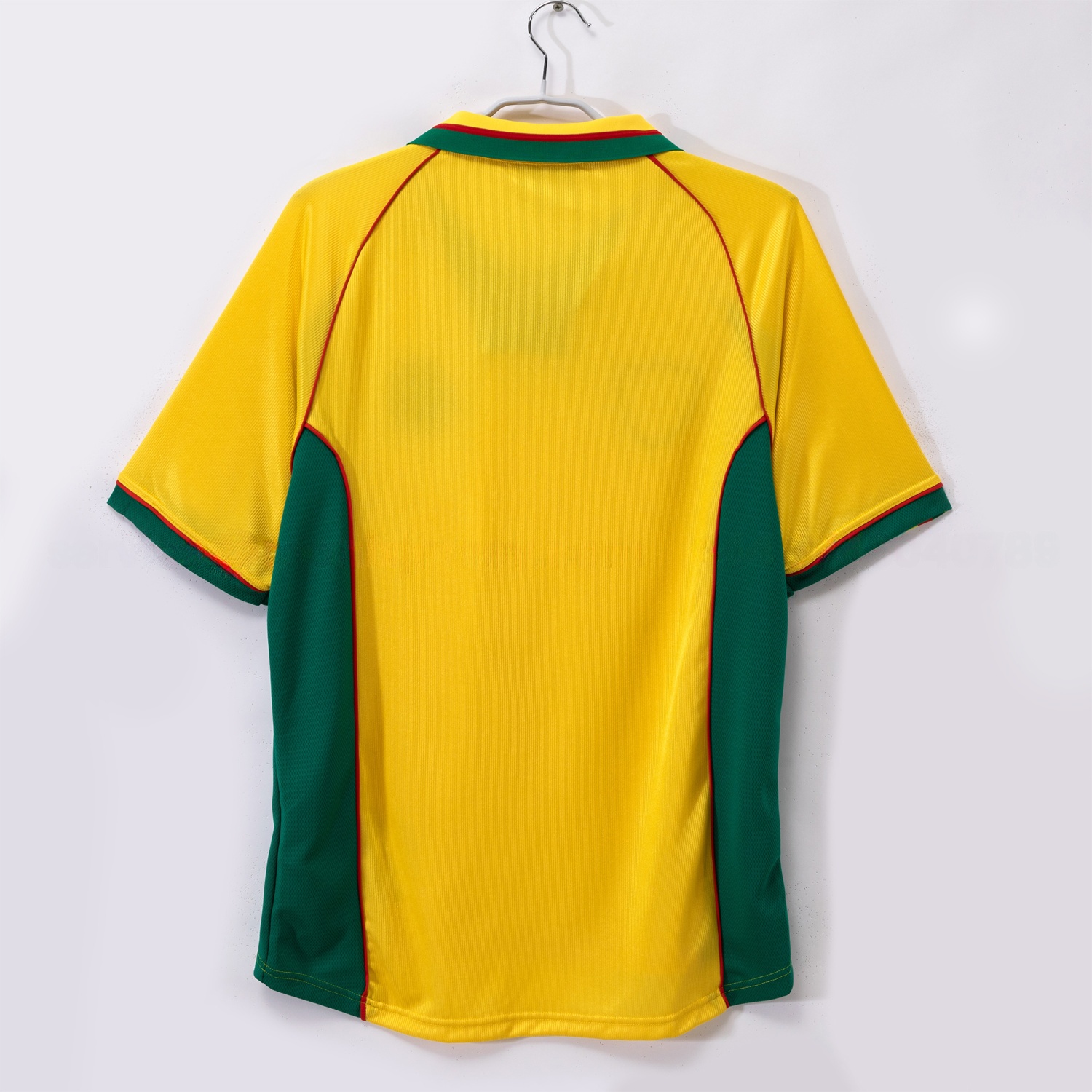 Retro Cameroon 1998-99 Away Yellow Jersey - UnitedFutballJersey